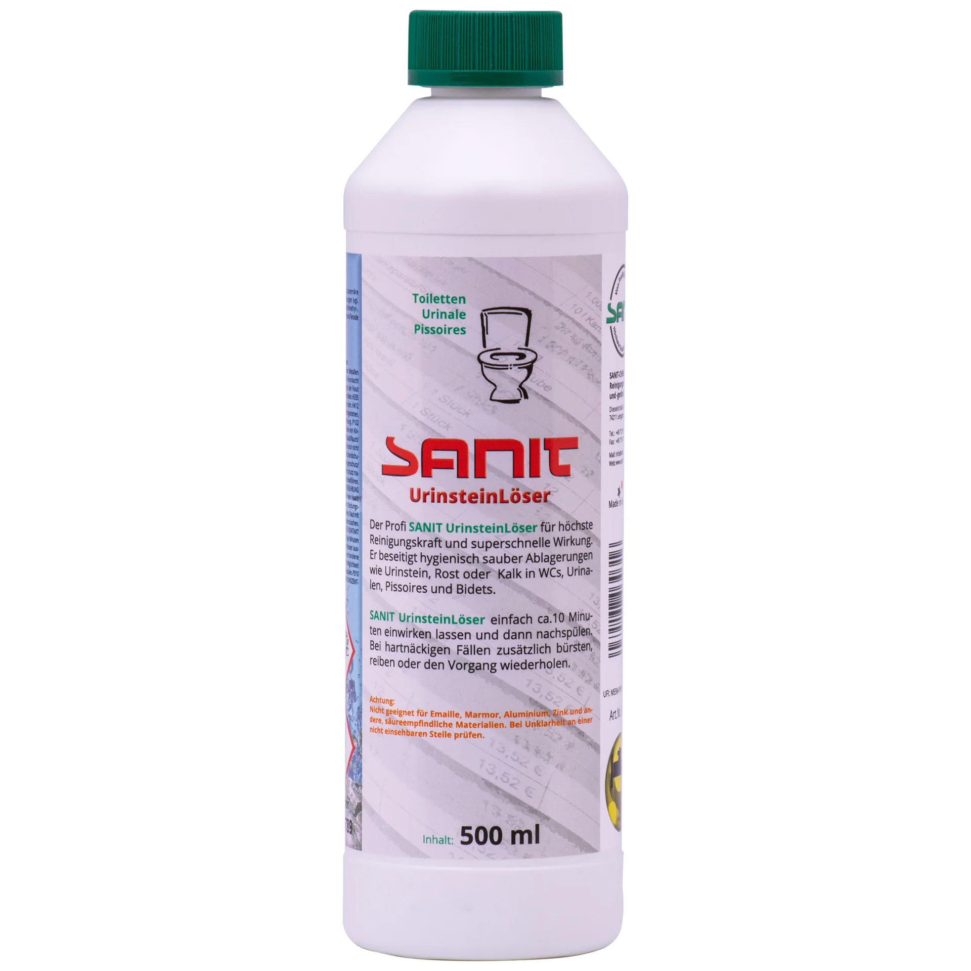 Glanadh Urinstein, Bainte Urinstein, Glantach Urin, 500 ml