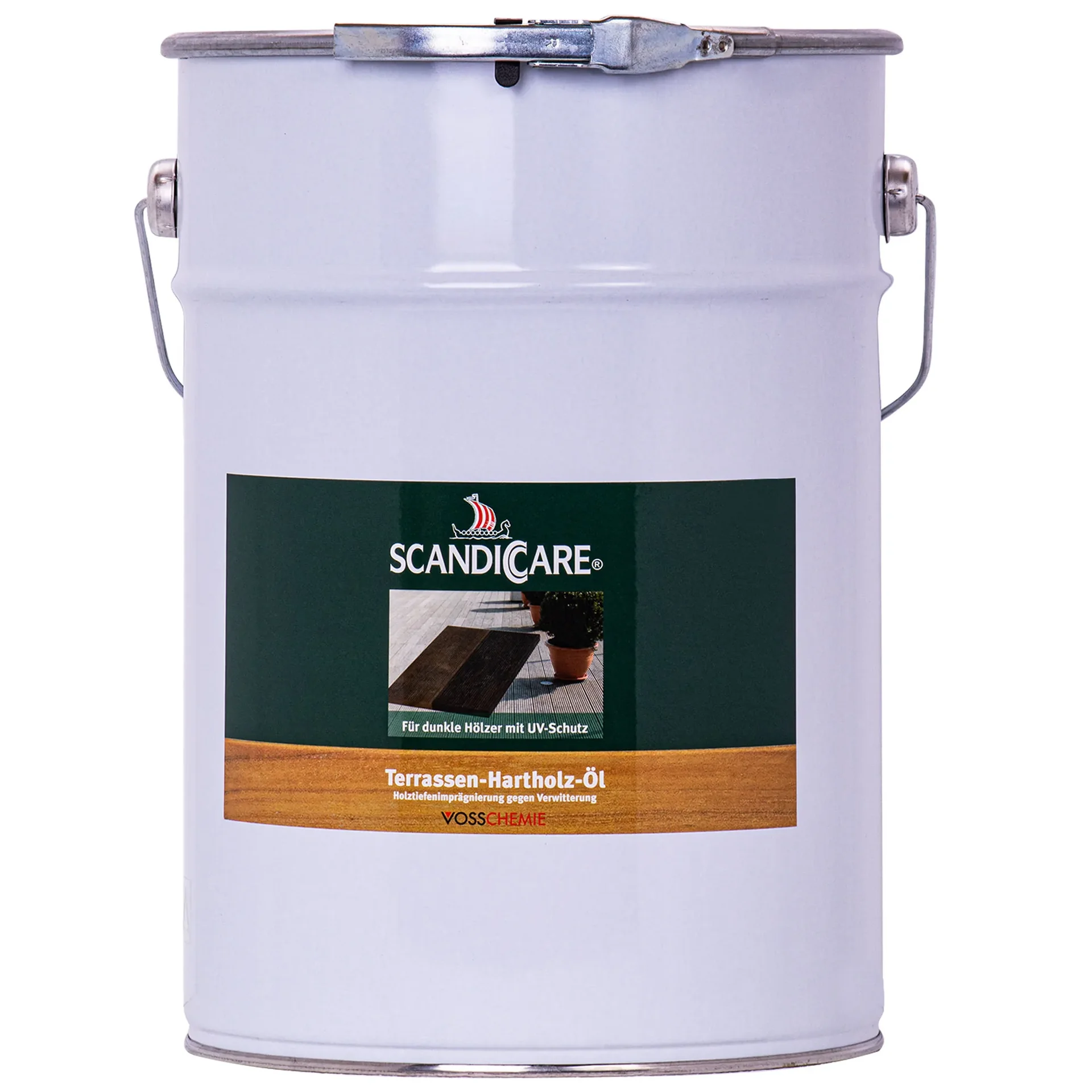Ola adhmaid crua patio 10 Liter, Ola le haghaidh adhmaid, Cosaint adhmaid patio