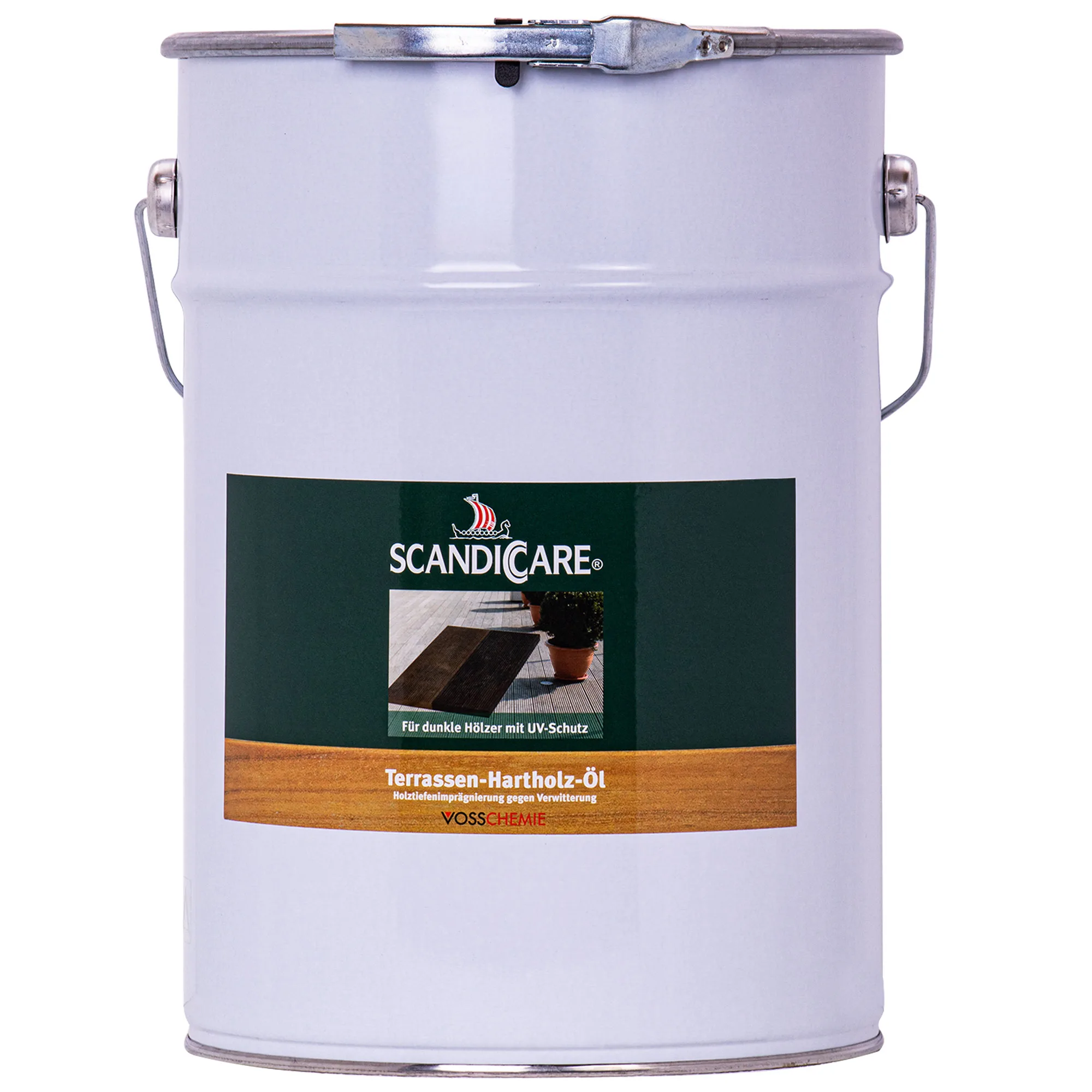 Ola adhmaid crua patio 10 Liter, Ola le haghaidh adhmaid, Cosaint adhmaid patio