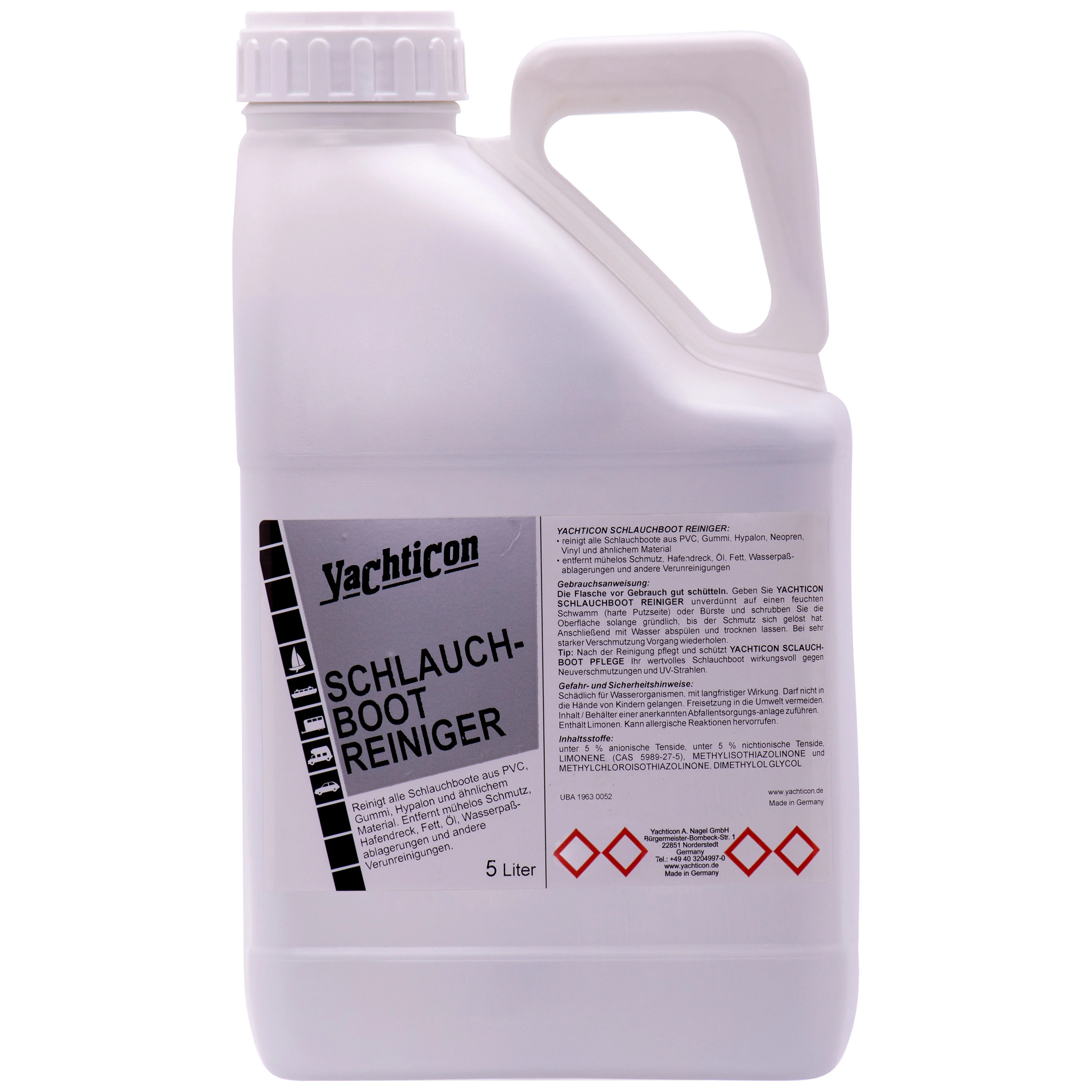 Glanadh Bád Inflatable 5 Lítear, Glanadh Báid Rubair, Glanadh Inflatable