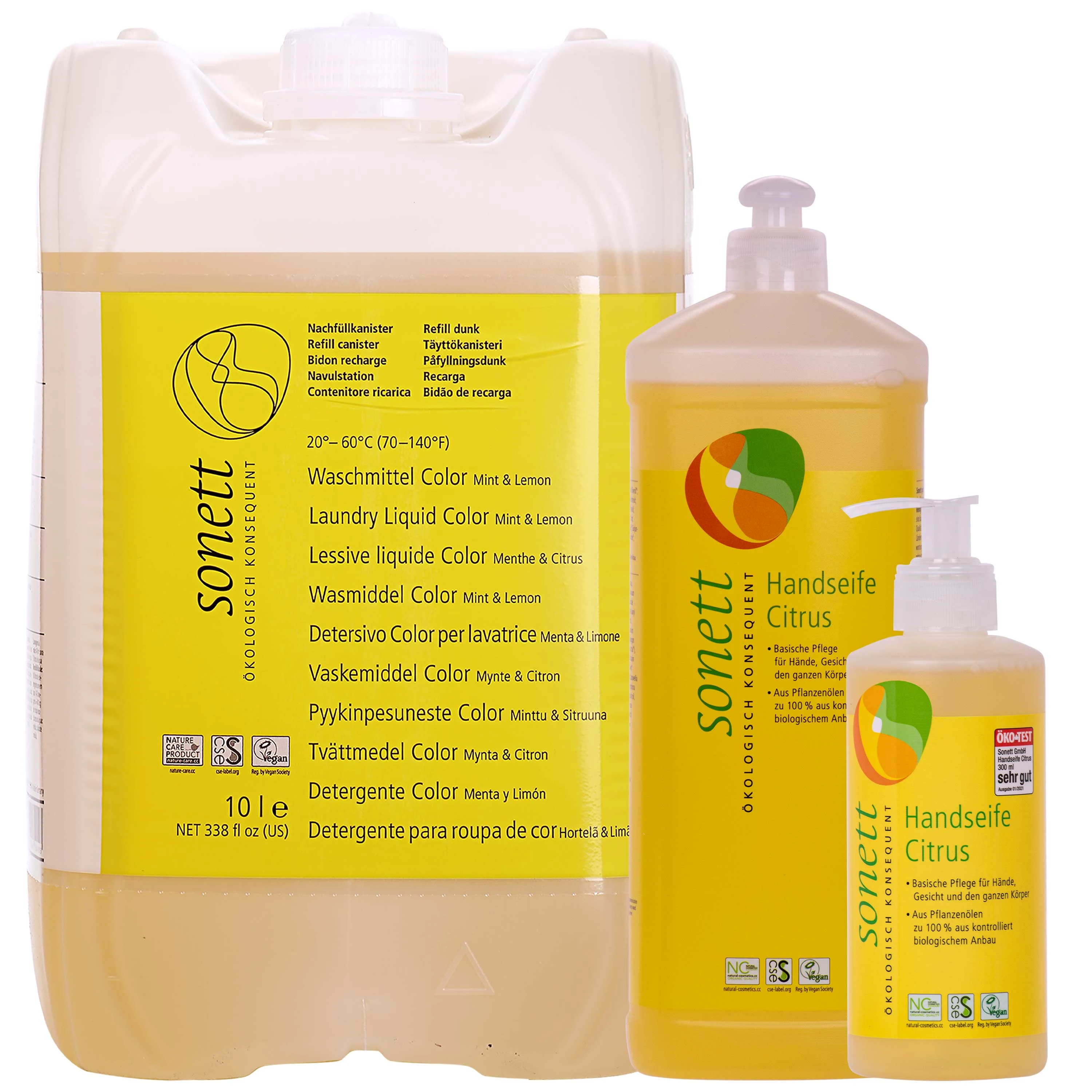 Gallúnach láimhe citris, Gallúnach láimhe nádúrtha, Gallúnach orgánach