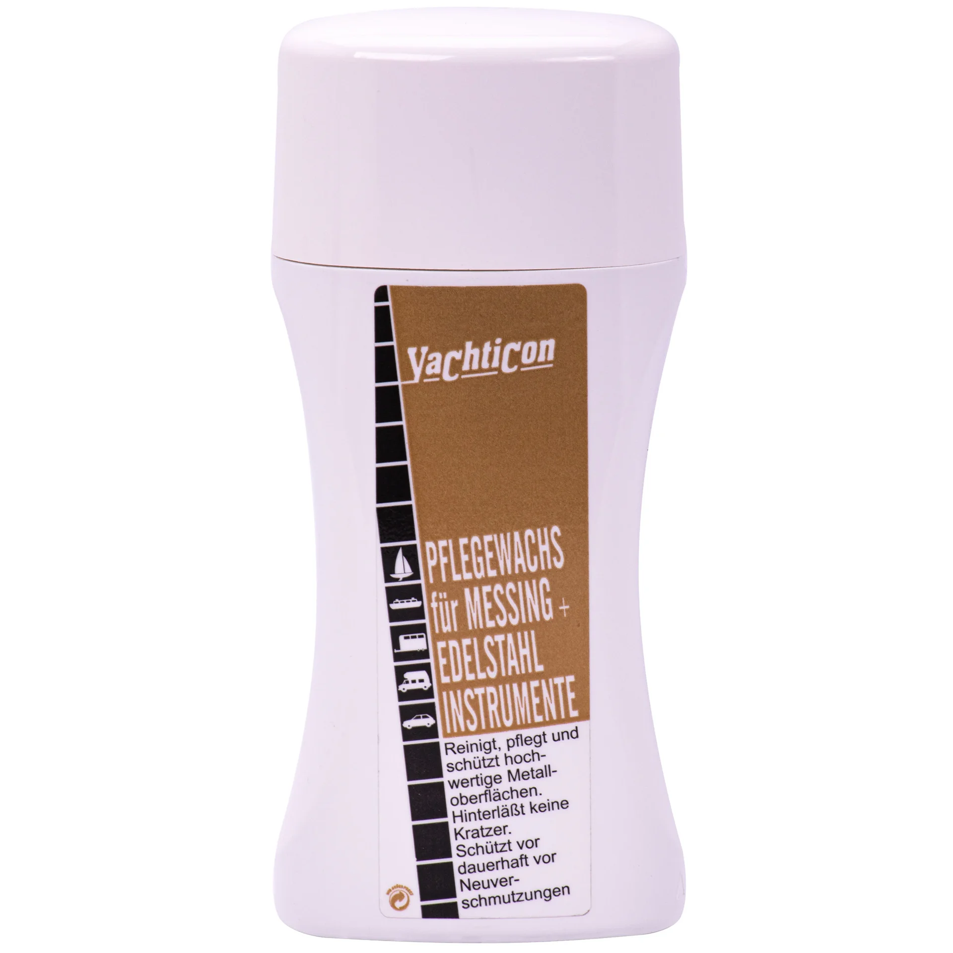 Cúram miotail, snas miotail, céir, glantóir cruach dhosmálta, 250 ml