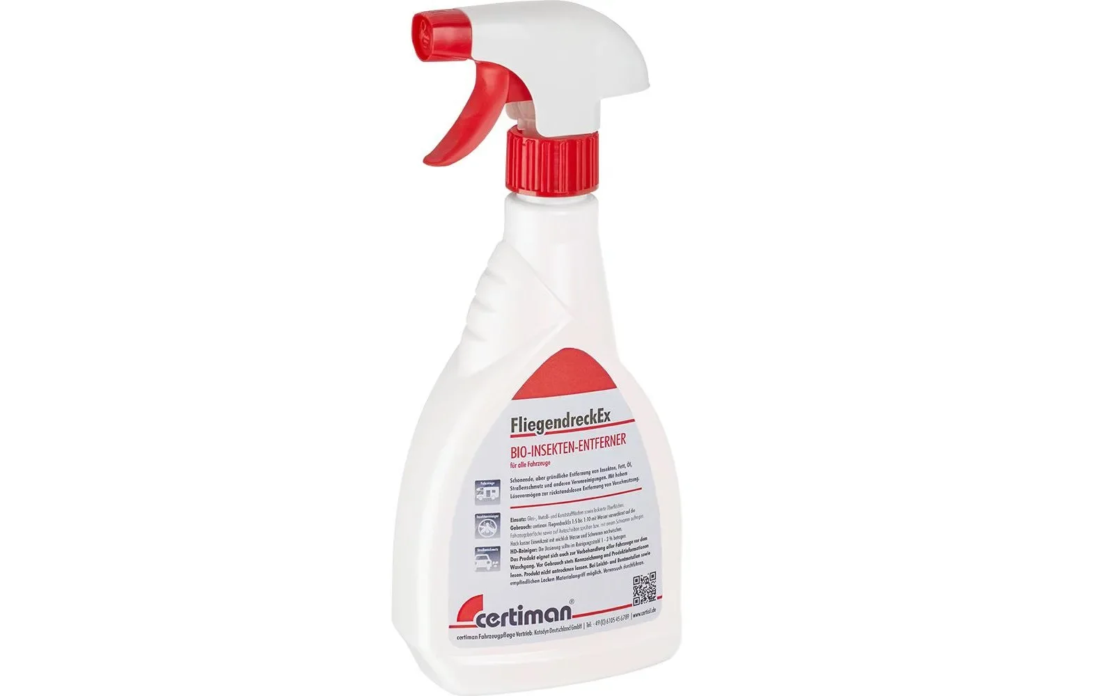 Glanadh feithidí, Glanadh carranna, Spraeire glantacháin 500 ml
