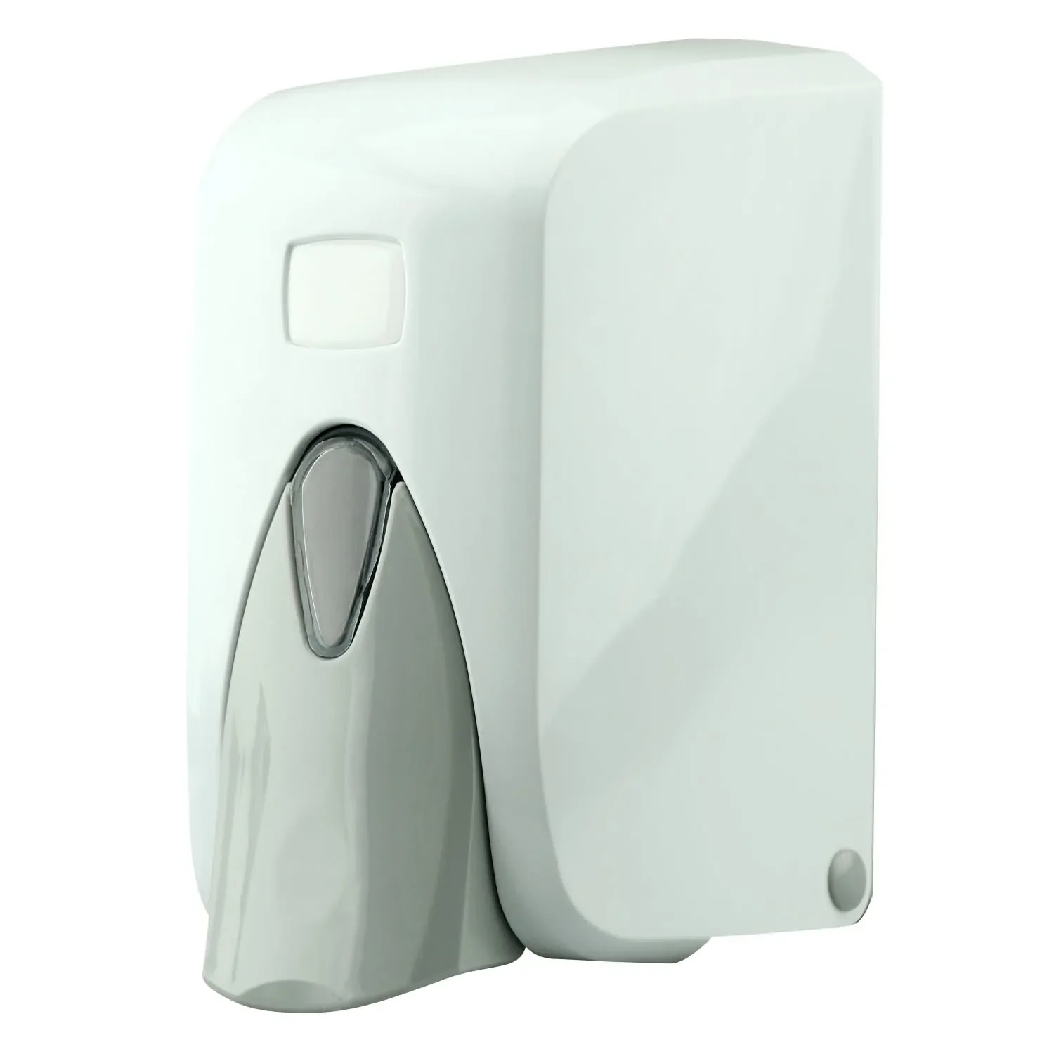 Dáileoir gallúnaí, Dáileoir 500ml, bán, plaisteach, in-ghlais