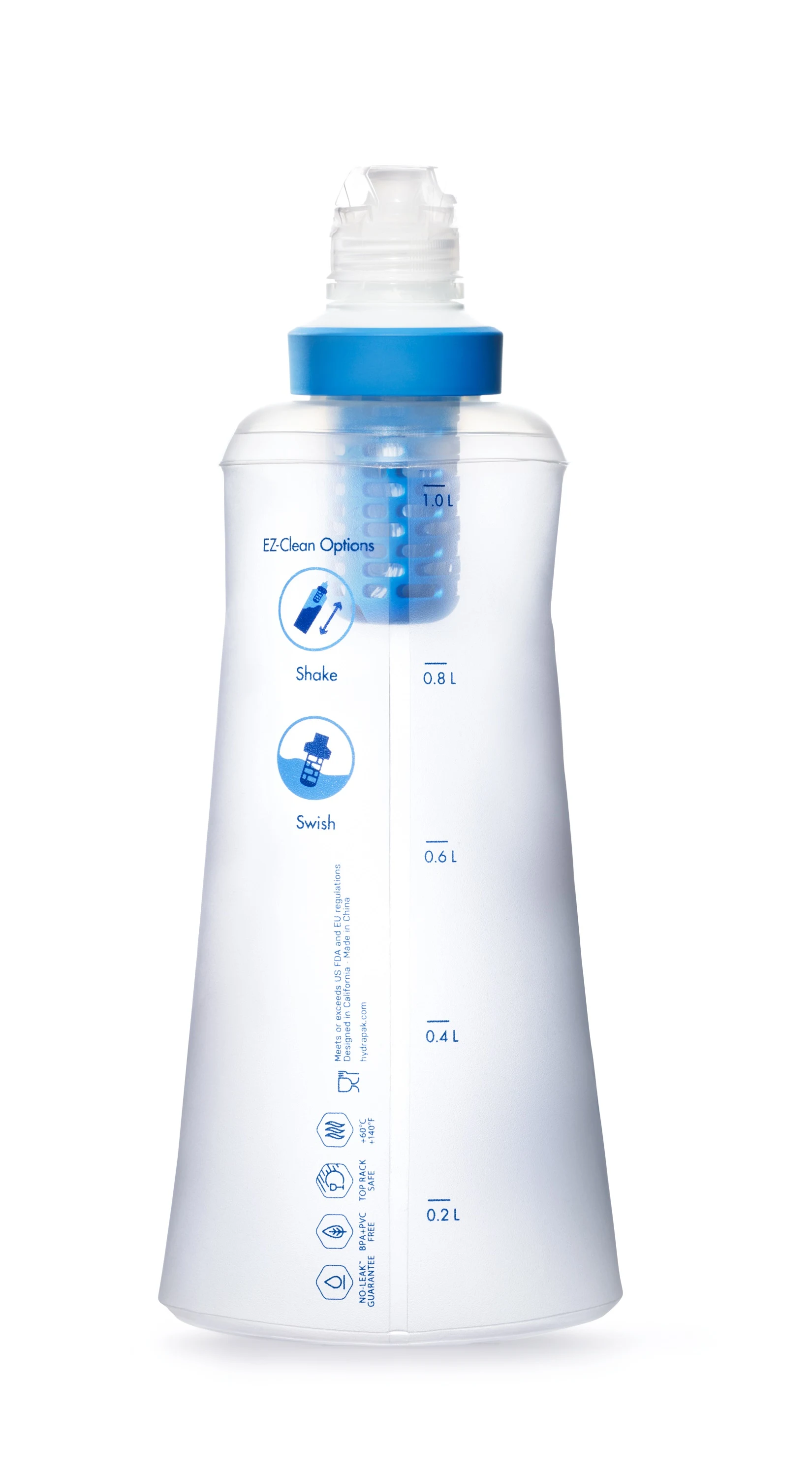 Scagaire uisce 1.0 Liter, uisce a scagadh, scagaire uisce iniompartha