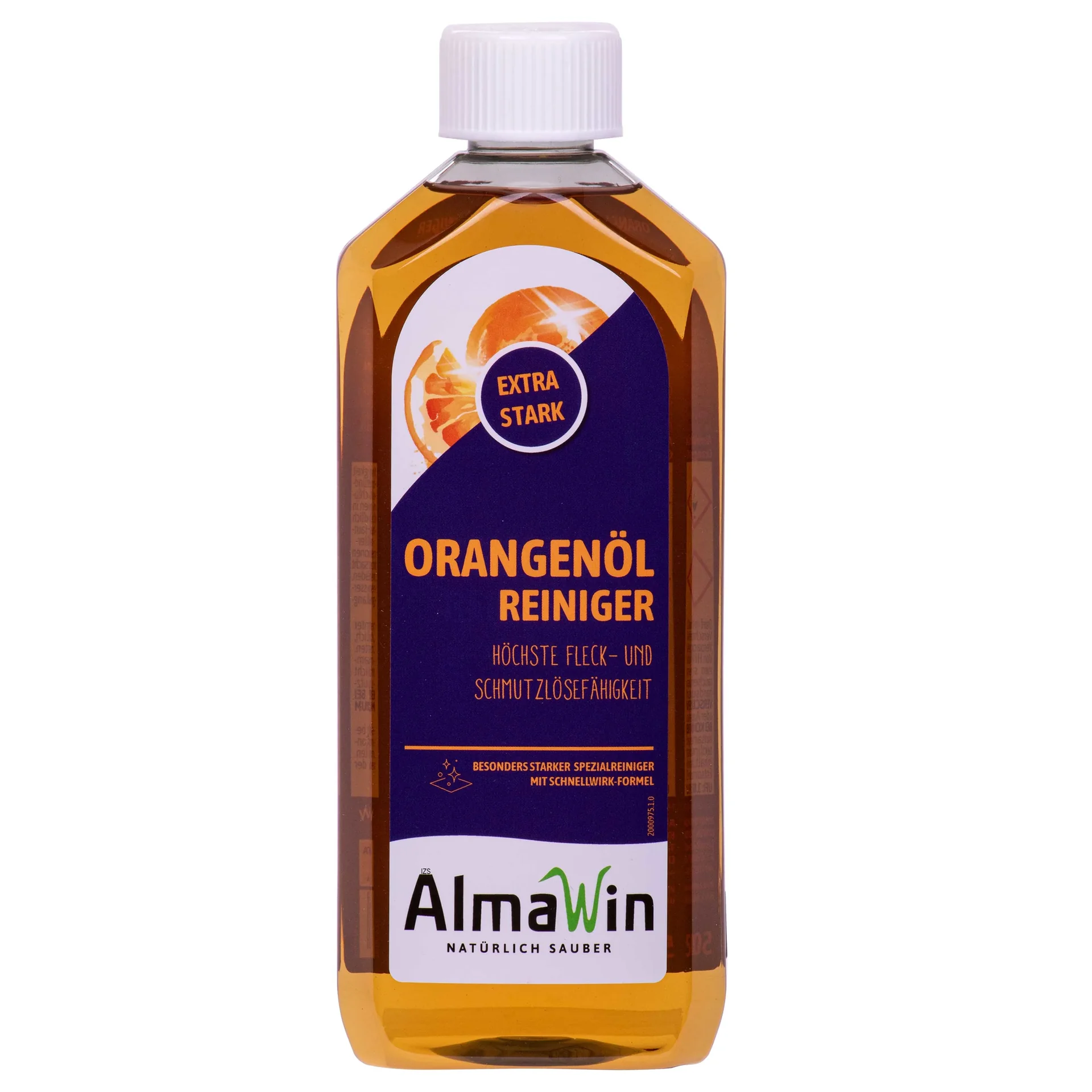 Glanadh ola oráiste, Glanadh láidir, Glanadh tiubhaithe, 500 ml, Glantóir nádúrtha, Glanadh tí