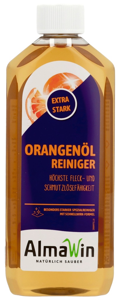 Glanadh ola oráiste, Glanadh láidir, Glanadh tiubhaithe, 500 ml, Glantóir nádúrtha, Glanadh tí