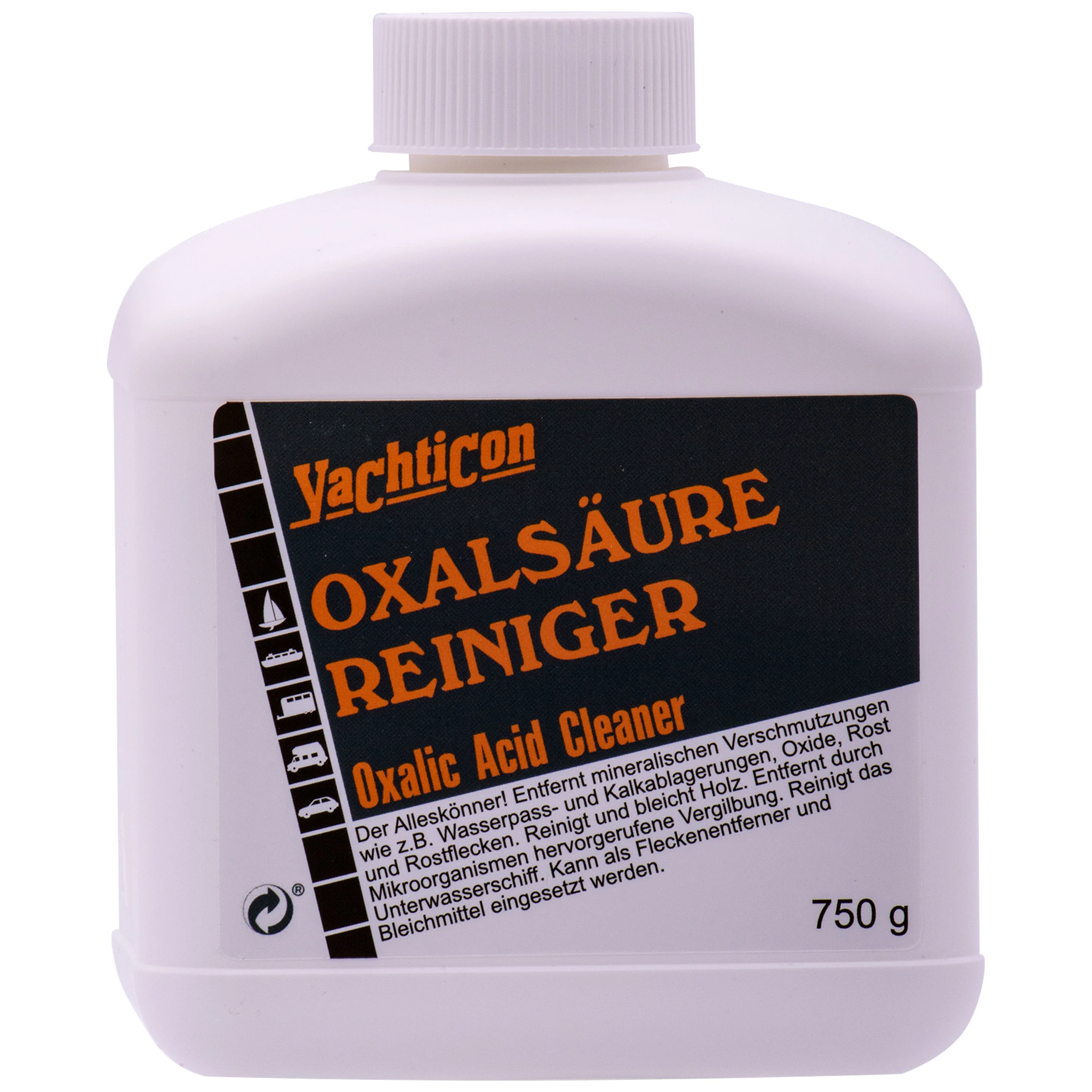 Glanadh aigéad ocsaileach, Glanadh ilfheidhmeach, Aigéad ocsaileach le haghaidh glantacháin, 750 g