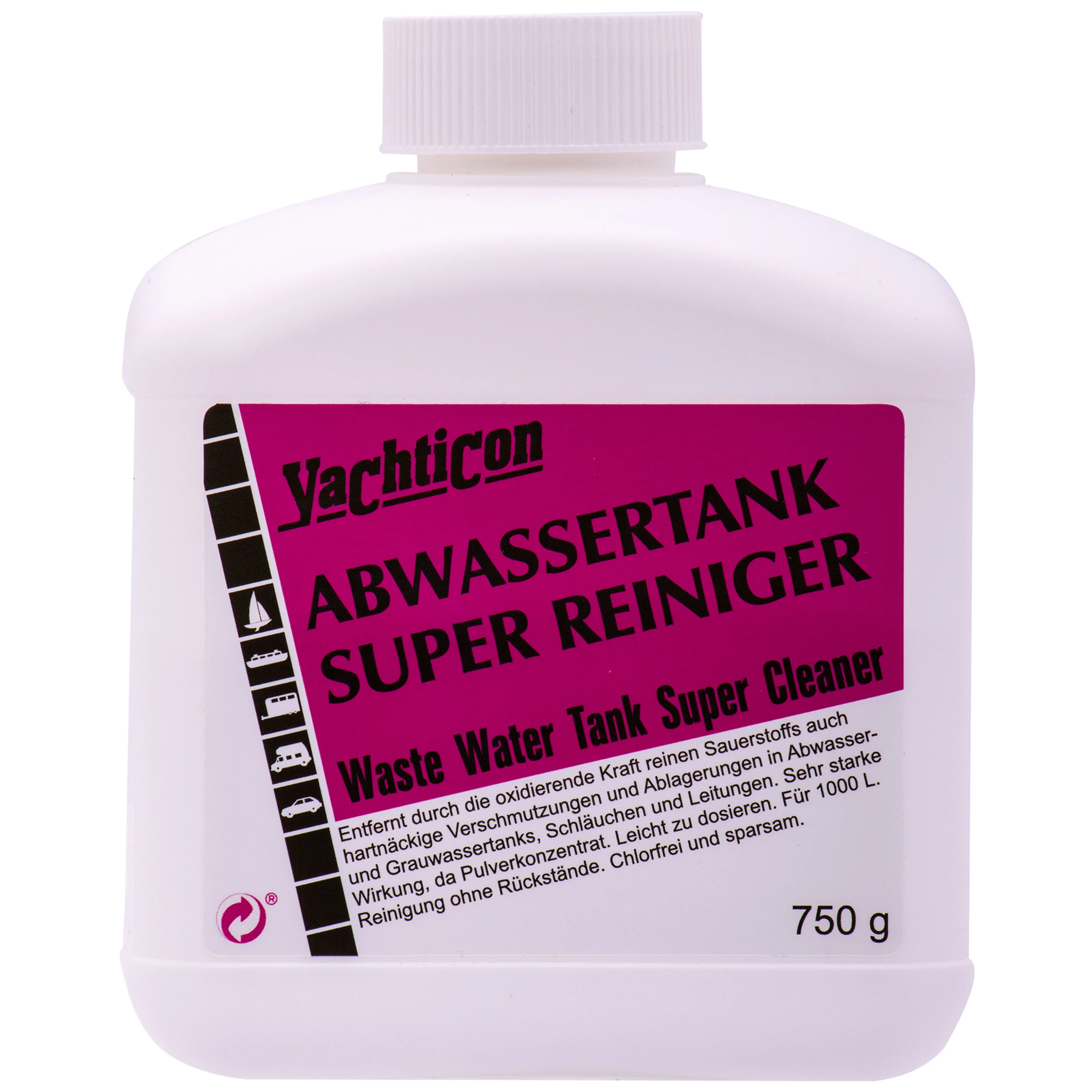 Glanadh umar fuíolluisce, Glantóir Umar 750 g, Glanadh umar dramhaíola