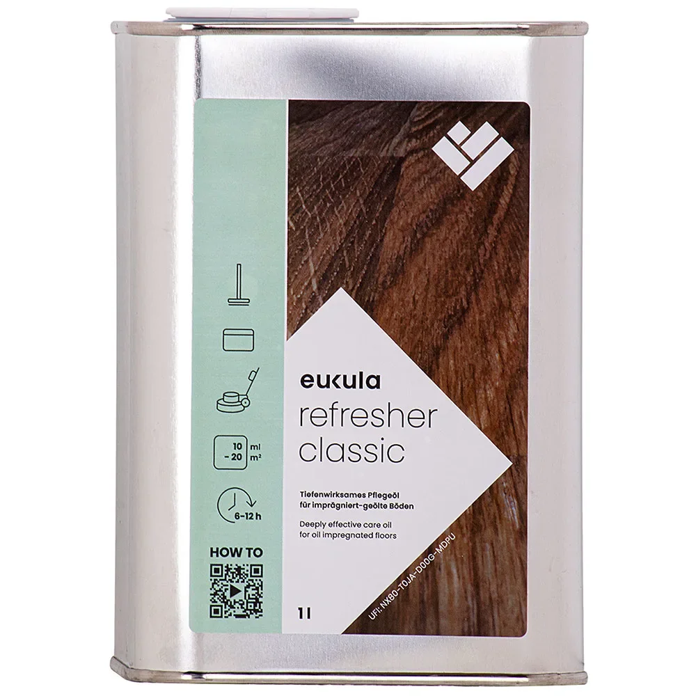 Athnuachan urláir adhmaid 1 lítear, athnuachan clasaiceach urláir, cúram urláir adhmaid