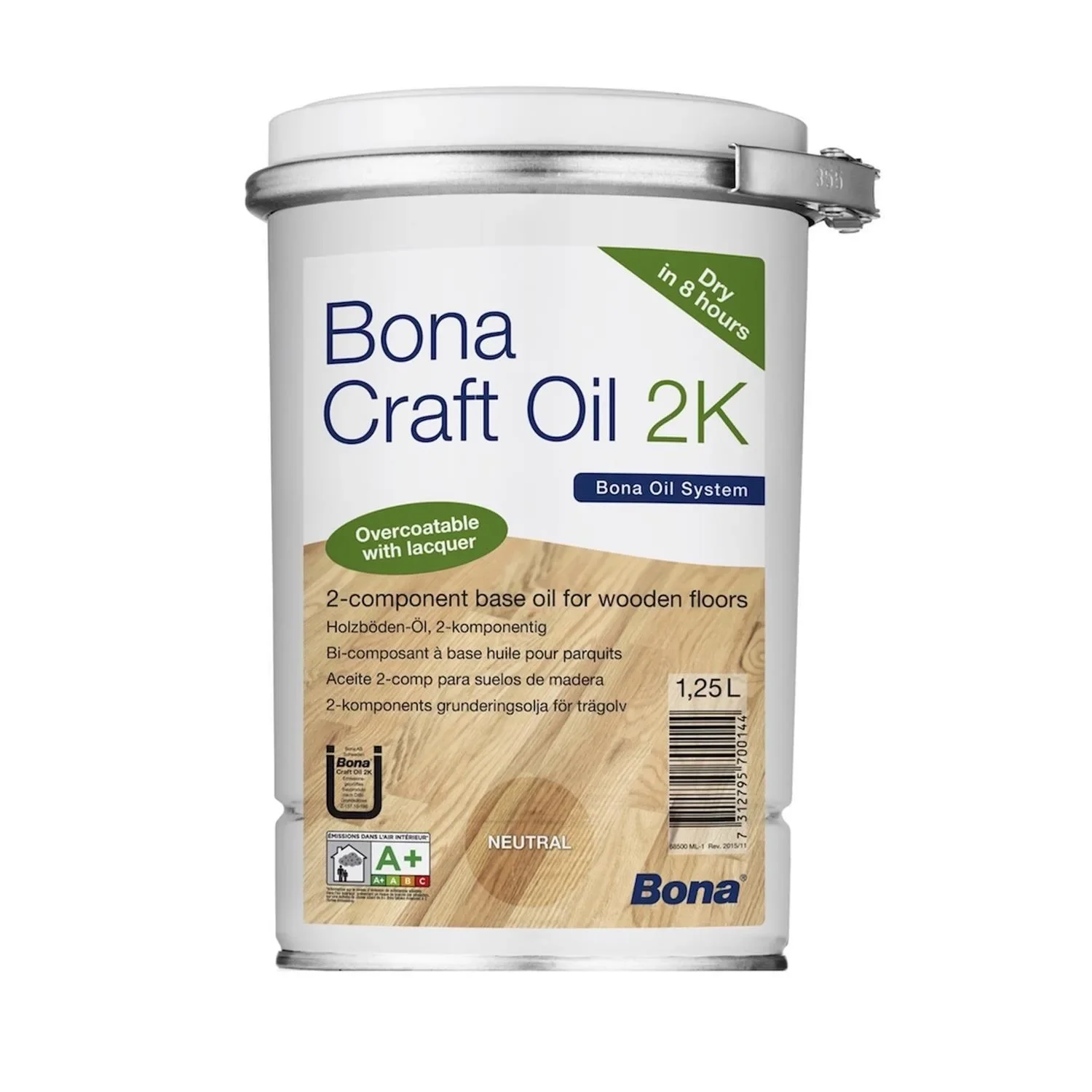 Ola adhmaid, Ola 2K, Umbra 1,25 Liter, donn