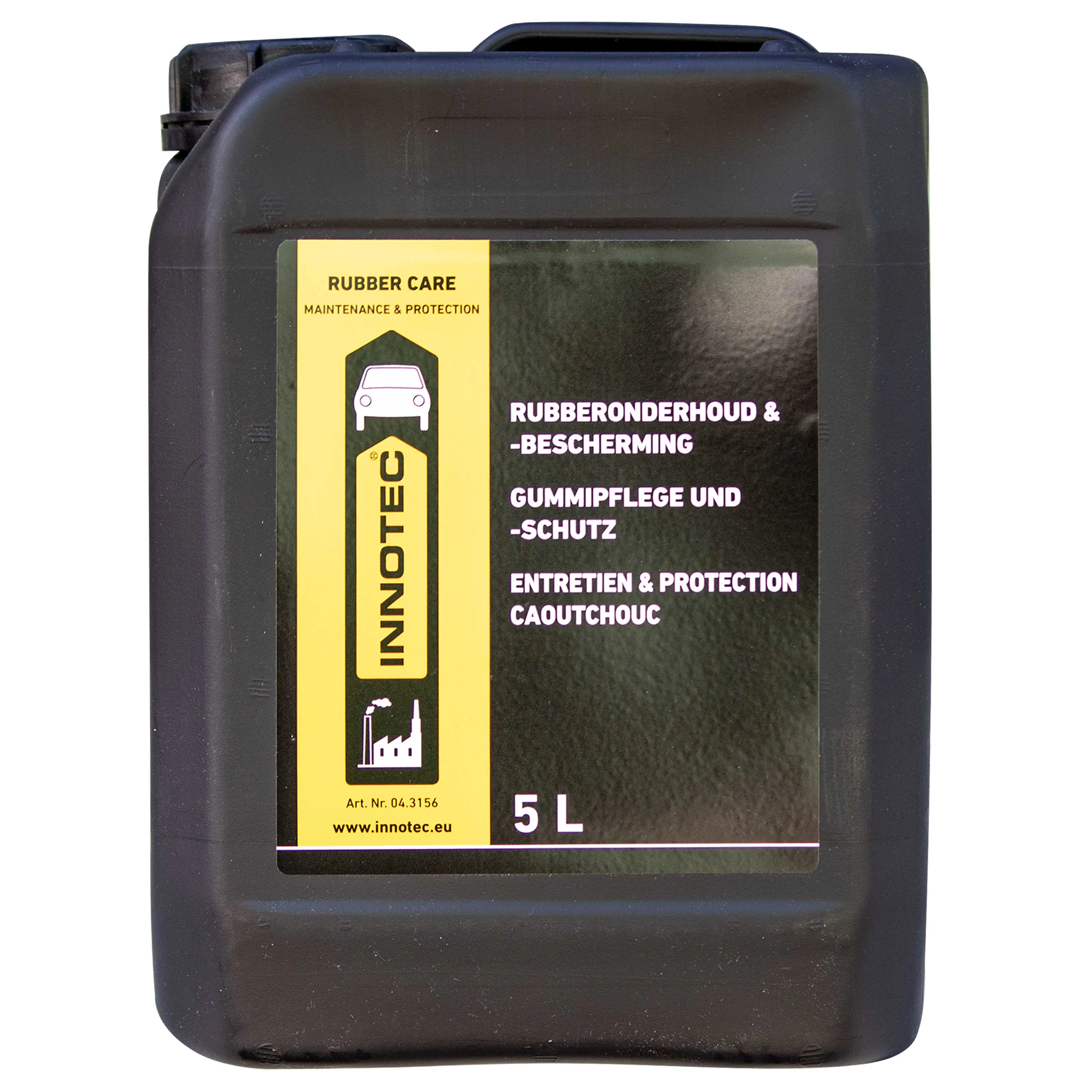 Cúram rubair 5 lítear, cúram plaisteach, glanadh rubair, plaisteach a chosaint