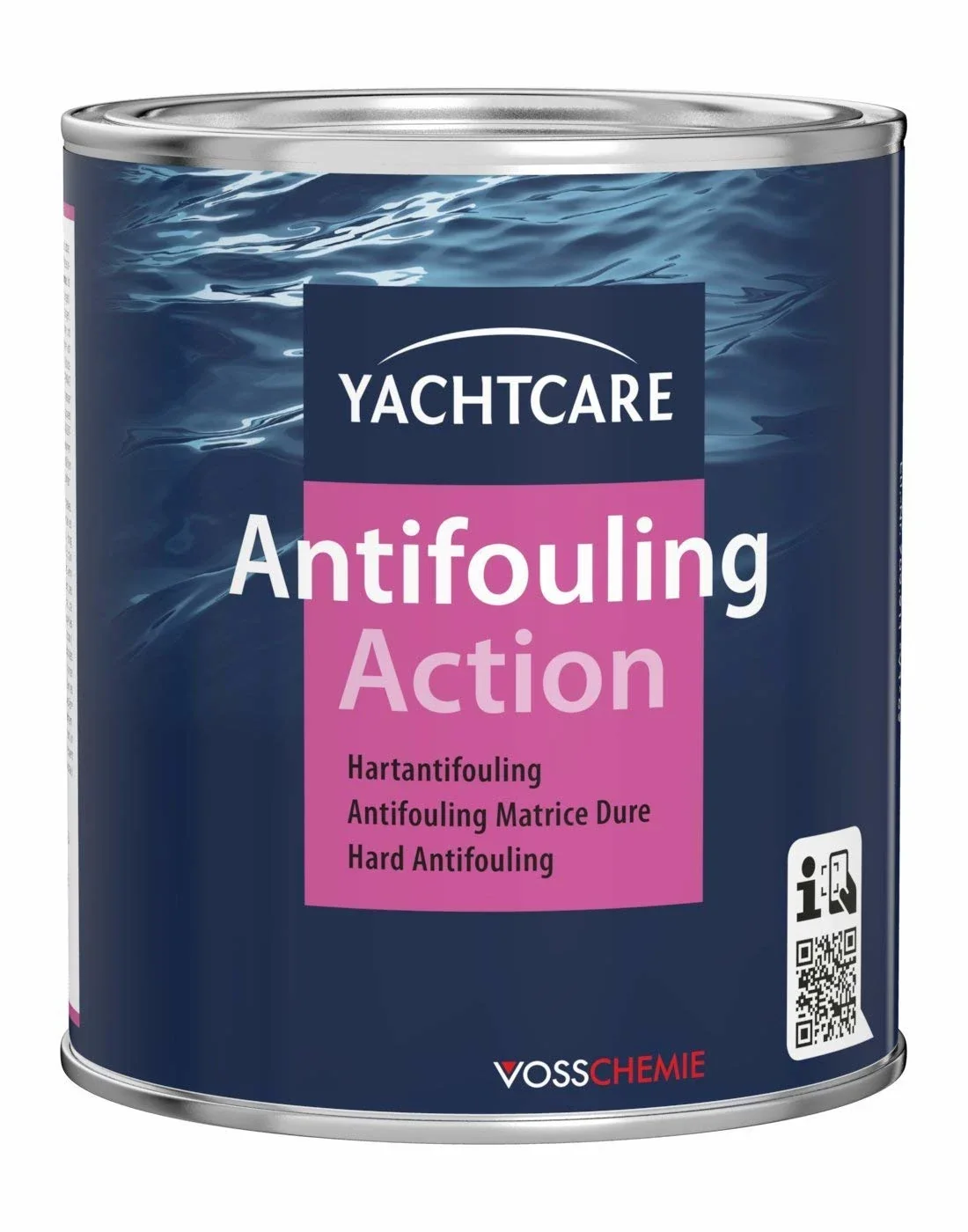Antifouling 750ml, Péint antifouling, off white, ice-grey, Cosaint faoi uisce báid
