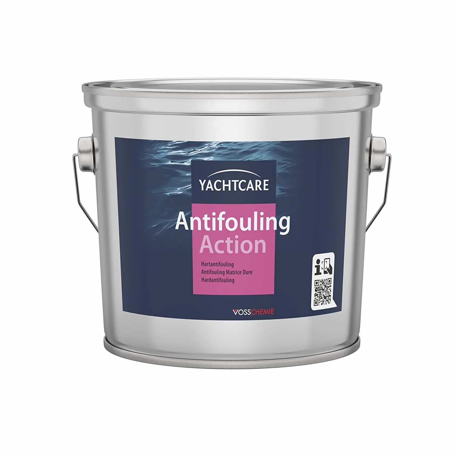Antifouling 2.5 lítear, Antifouling crua, dubh, Péint antifouling