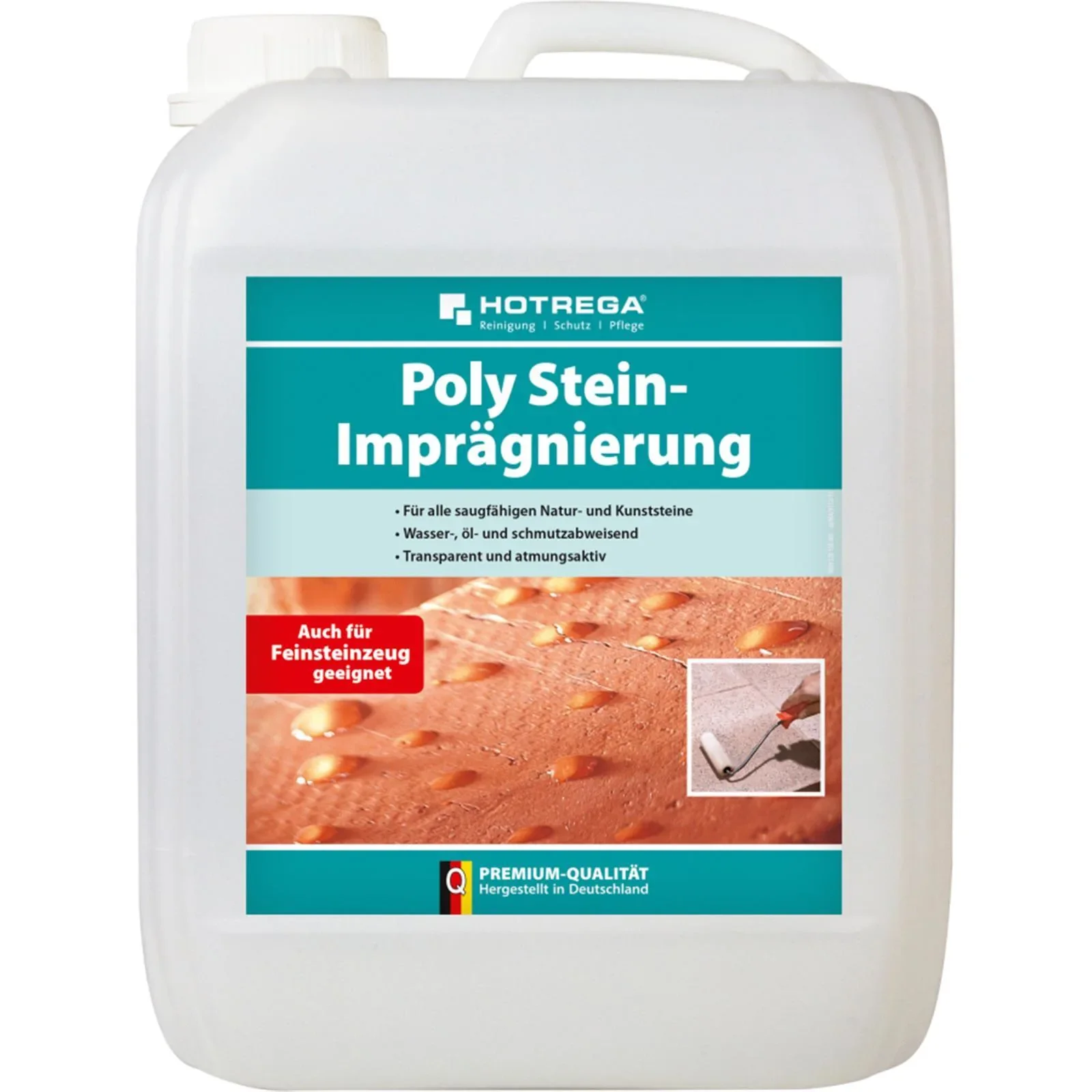 Impregnú cloiche 3 x 5 Lítear, Impregnú polaiméire, Cosaint cloiche