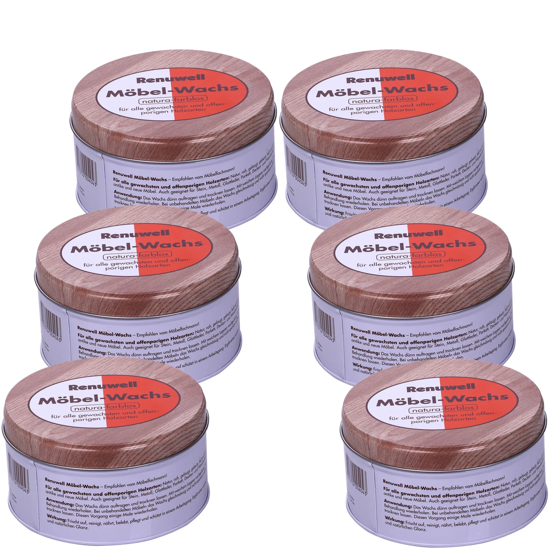 Céir troscáin, céir adhmaid, 500 ml x 6 Dosen, snas troscáin, cúram troscáin