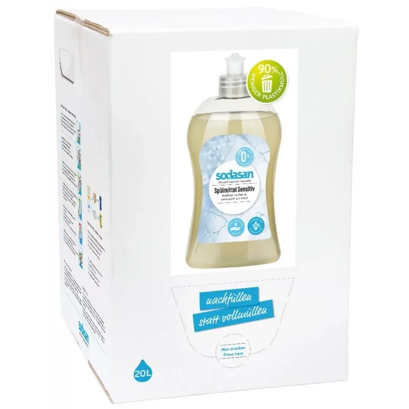 Leacht Níocháin Mhias Íogair 20 Liter, Níochán Mhias, Pacáiste Mór