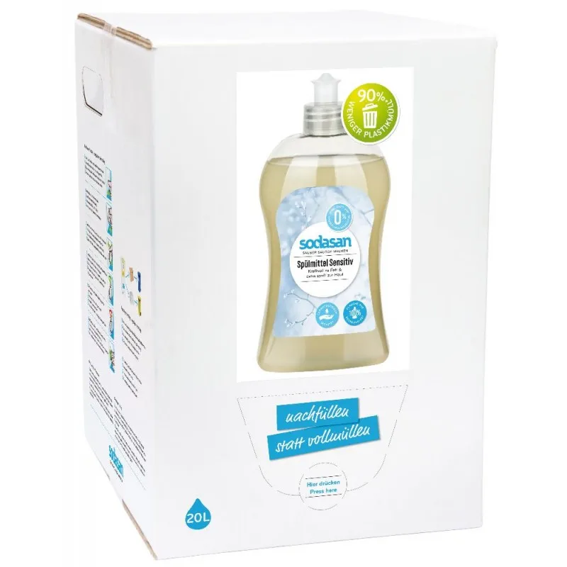 Leacht Níocháin Mhias Íogair 20 Liter, Níochán Mhias, Pacáiste Mór