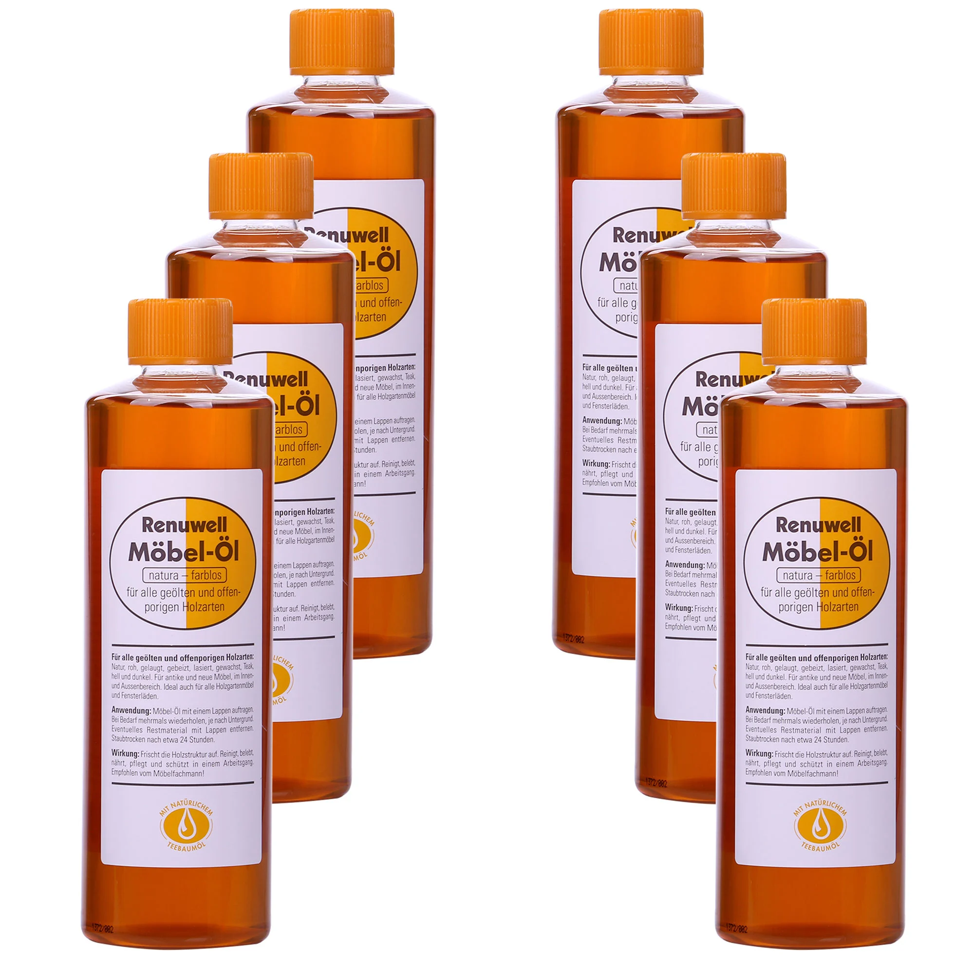 Ola troscáin 500ml x 6 Flaschen, Ola adhmaid, Ola le haghaidh troscáin