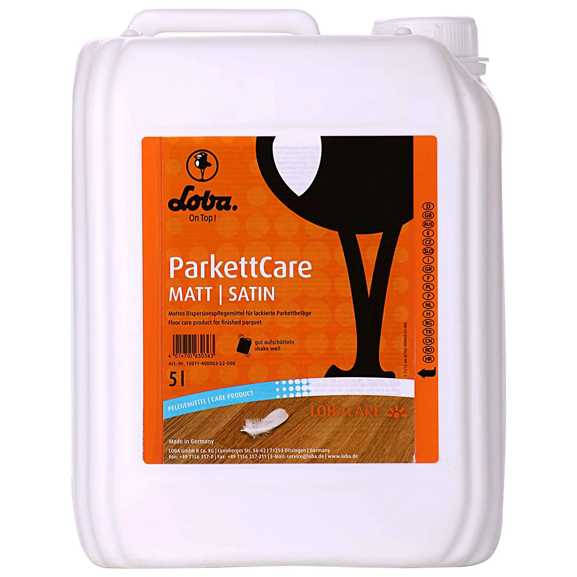 Cúram páircéad Neamhlonrach 5 Liter, Cúram páircéad, Páircéad Neamhlonrach