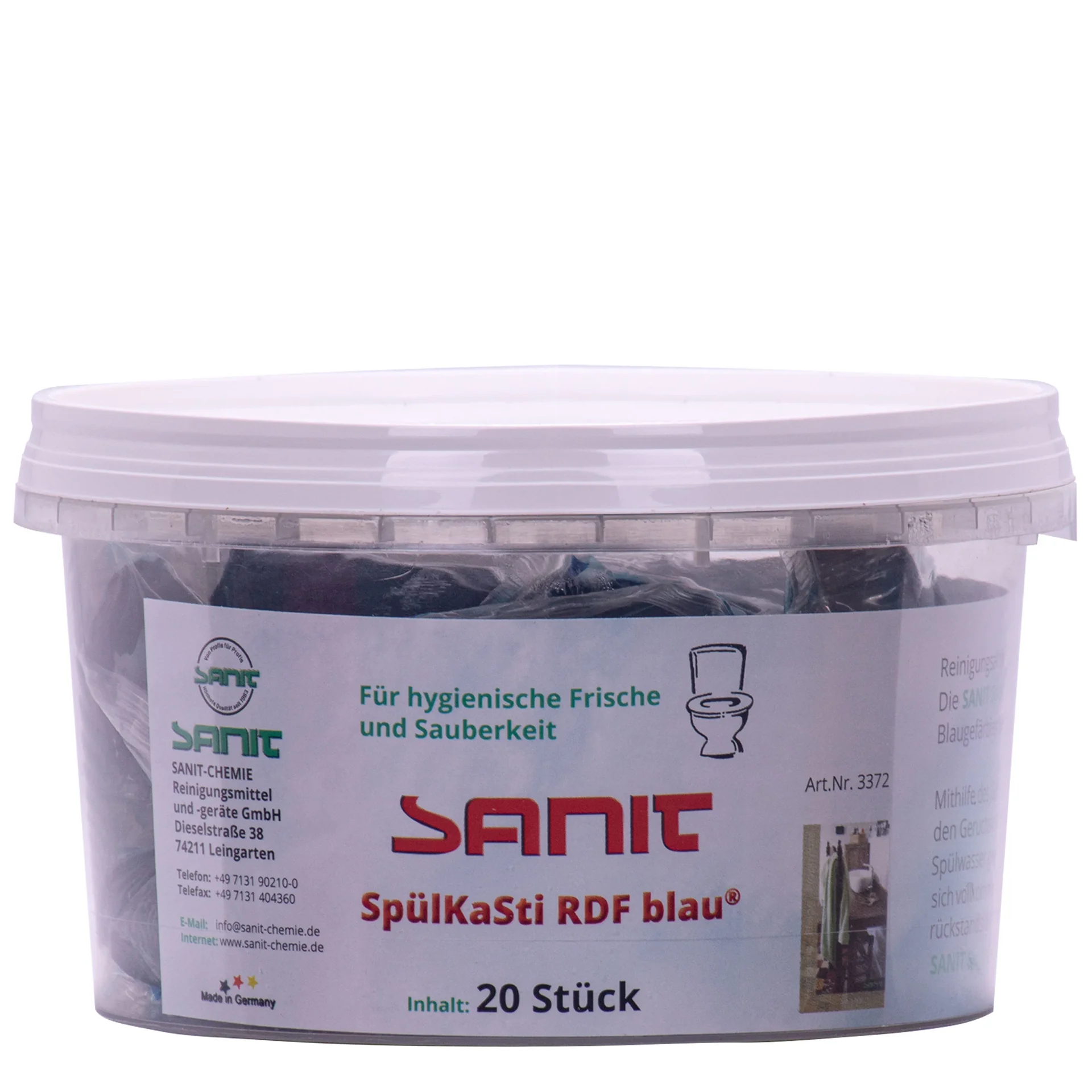 Ciúbanna umar uisce, Ciúbanna umar, 20 Stück, Glanadh umar leithris