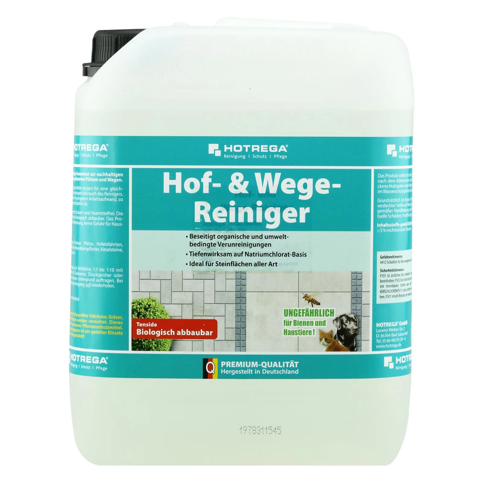 Glanadh Clós & Bealach, Glanadh Dromchlaí Allamuigh, Glanadh Tiubhaithe 5 Lítear