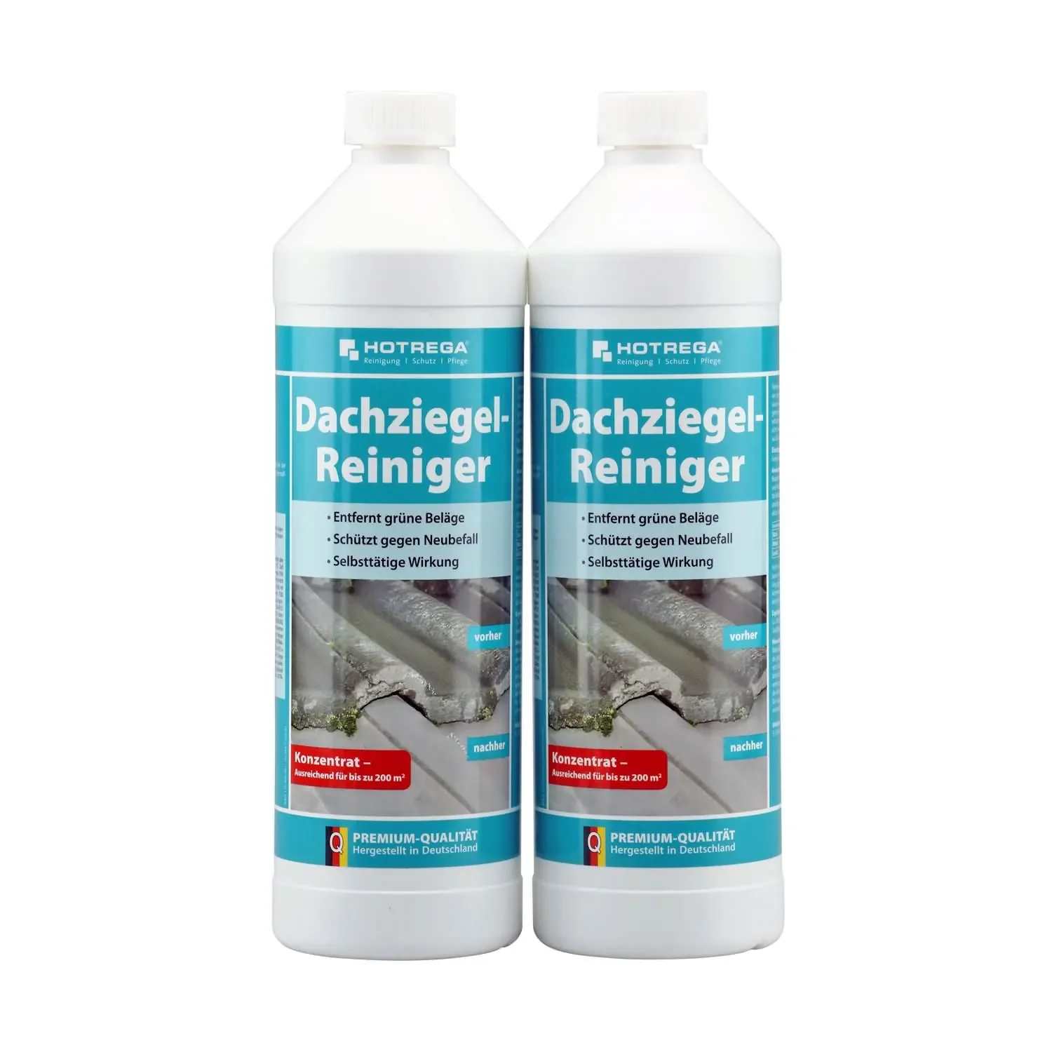 Glanadh tíleanna dín, Glantóir Díon, Tiúchan Glantacháin 2 x 1L