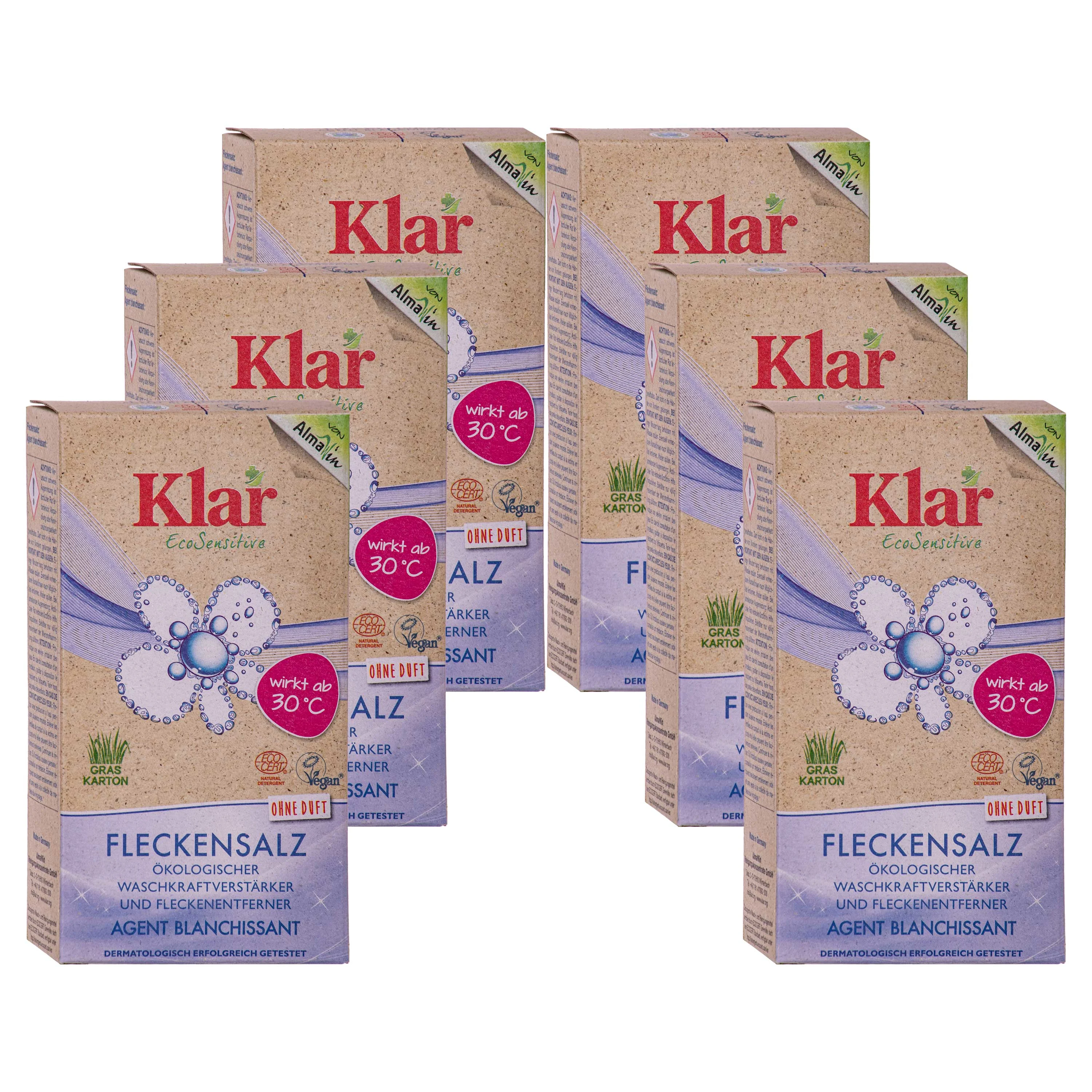 Salann stain, Glanadh stain, 6 x 400g, gan bholadh