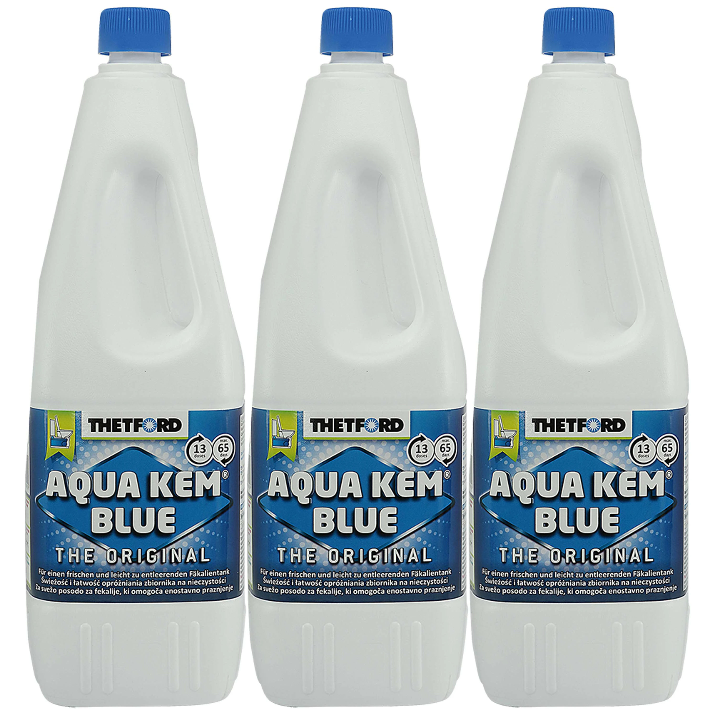 Leithreas soghluaiste ceimiceach, Leacht leithris, 3 x 2 Liter