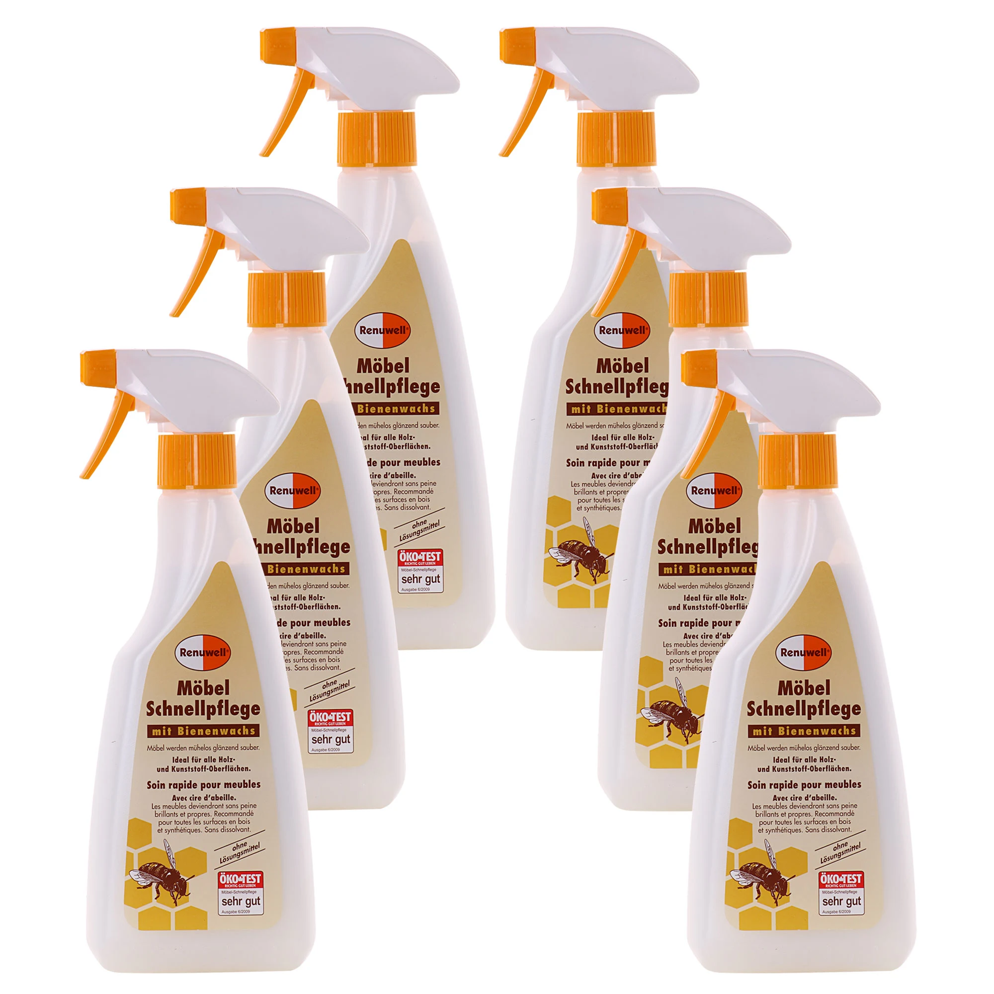 Cúram Tapa Troscáin, Glanadh Troscáin, 500 ml x 6 Flaschen