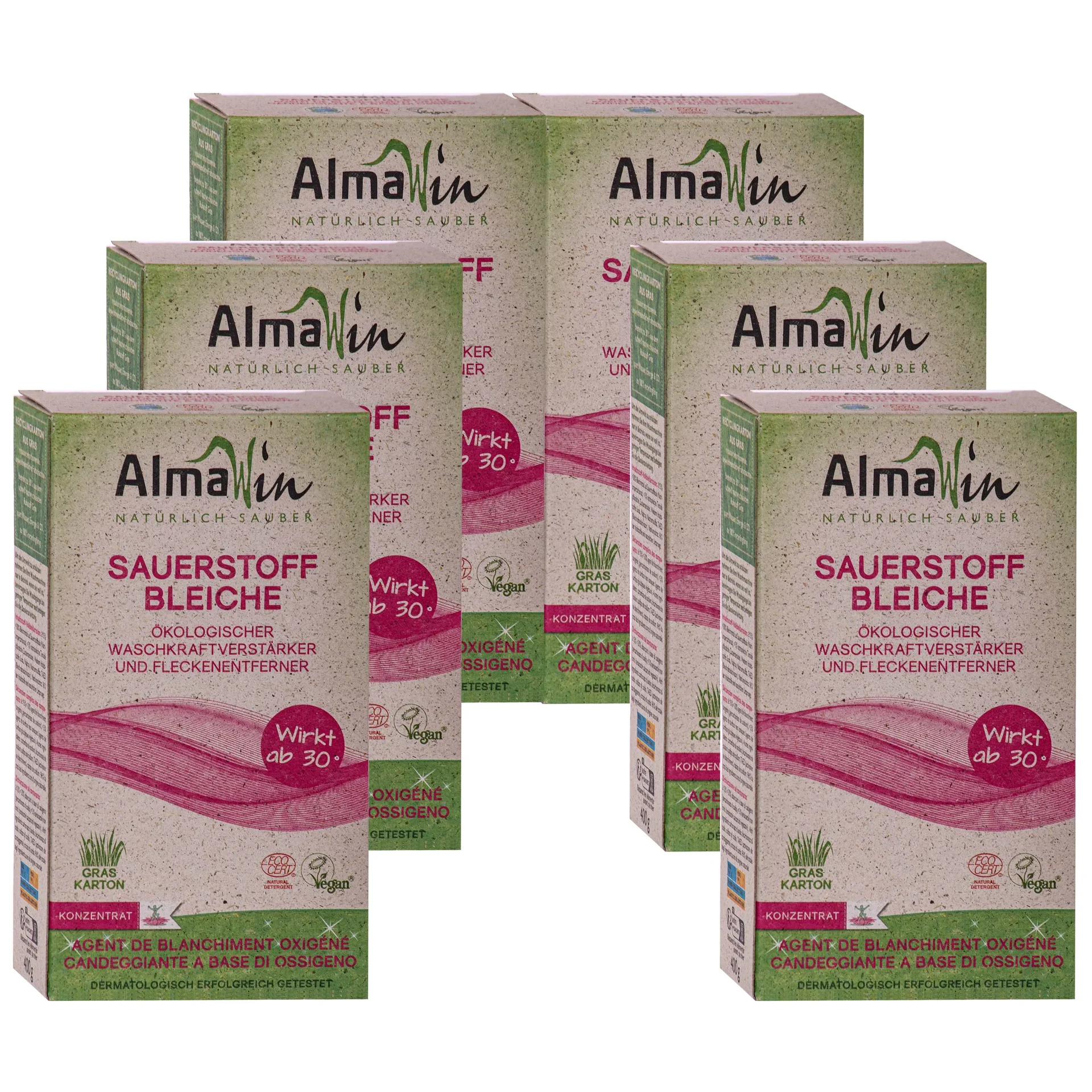 Tuarthóir Ocsaigine, Bleach Ocsaigine, Glanadh Ocsaigine, 6 x 400g