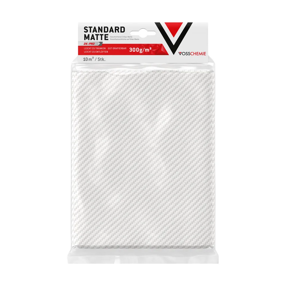 Mata snáithínghloine, Mata caighdeánach, 300 g/m², 10,0 m²