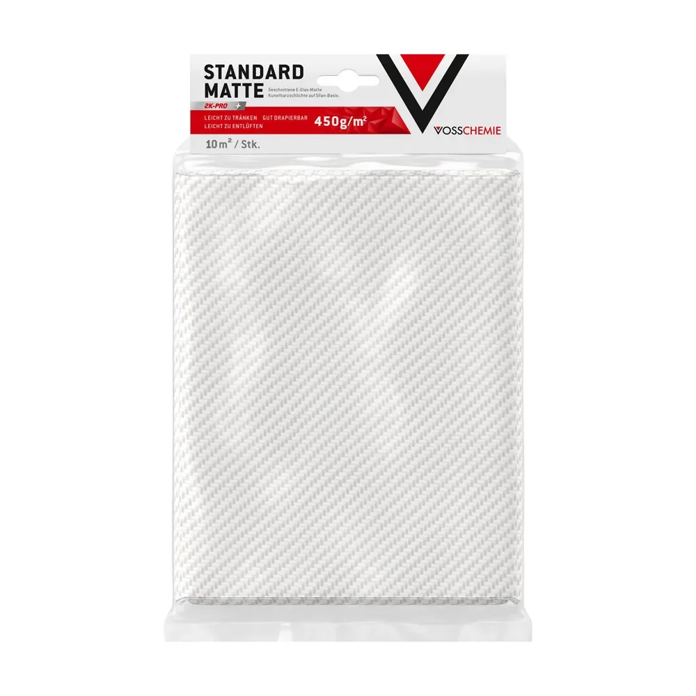 Mata snáithínghloine 450 g/m², 10 m², Mata VC, mata lannaithe