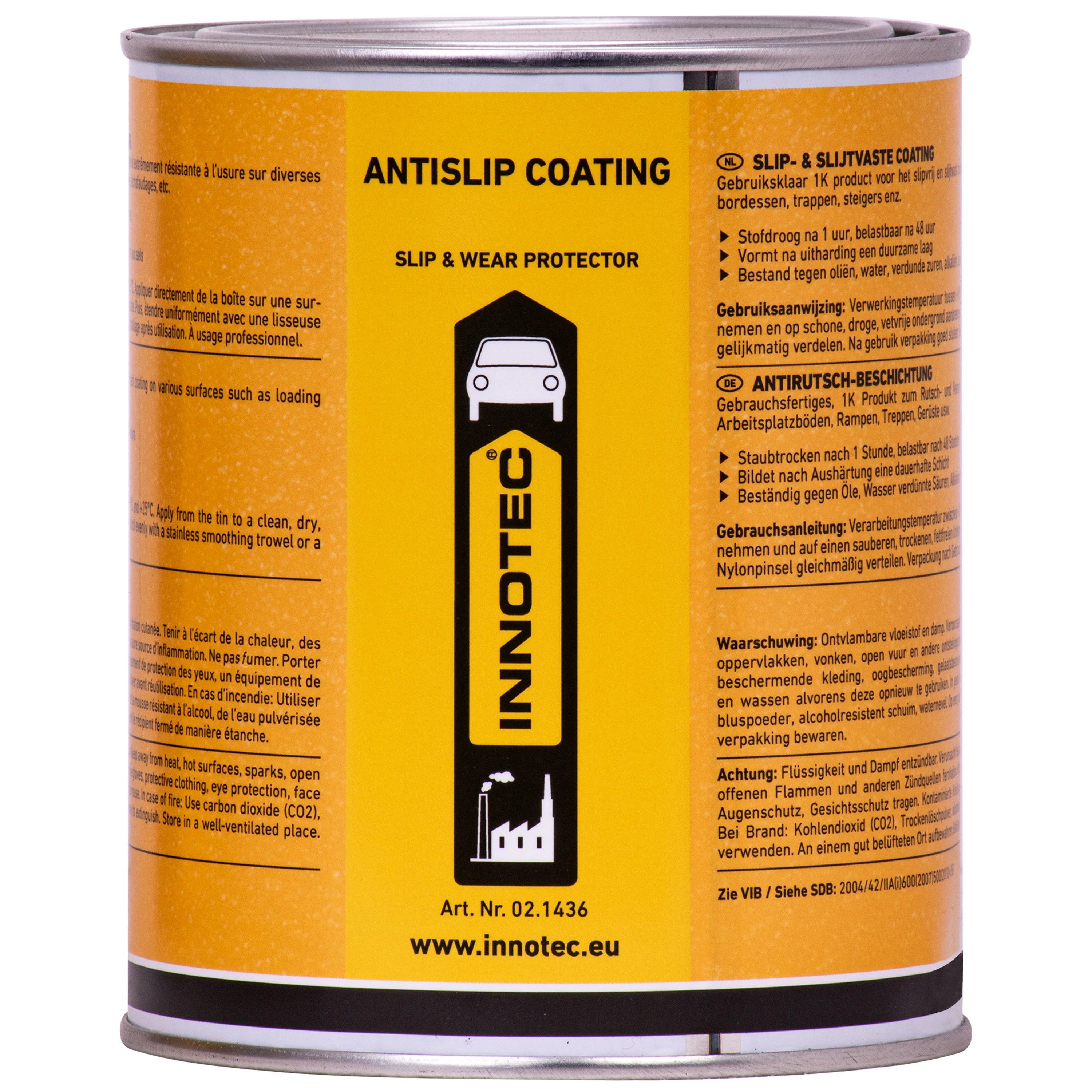 Sciath frith-duillín buí, sciath frith-sleamhnú, sciath 1 lítear