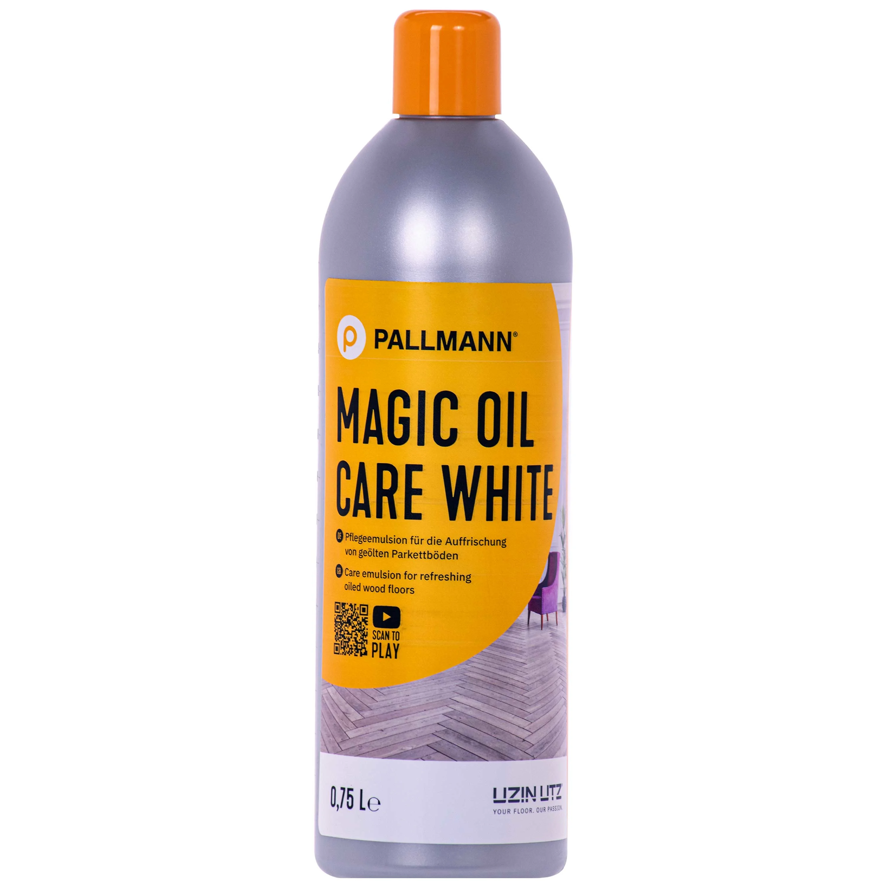 Cúram Ola Draíochta, Ola Chúraim Parkett, 750 ml, Ola Bhán Parkett