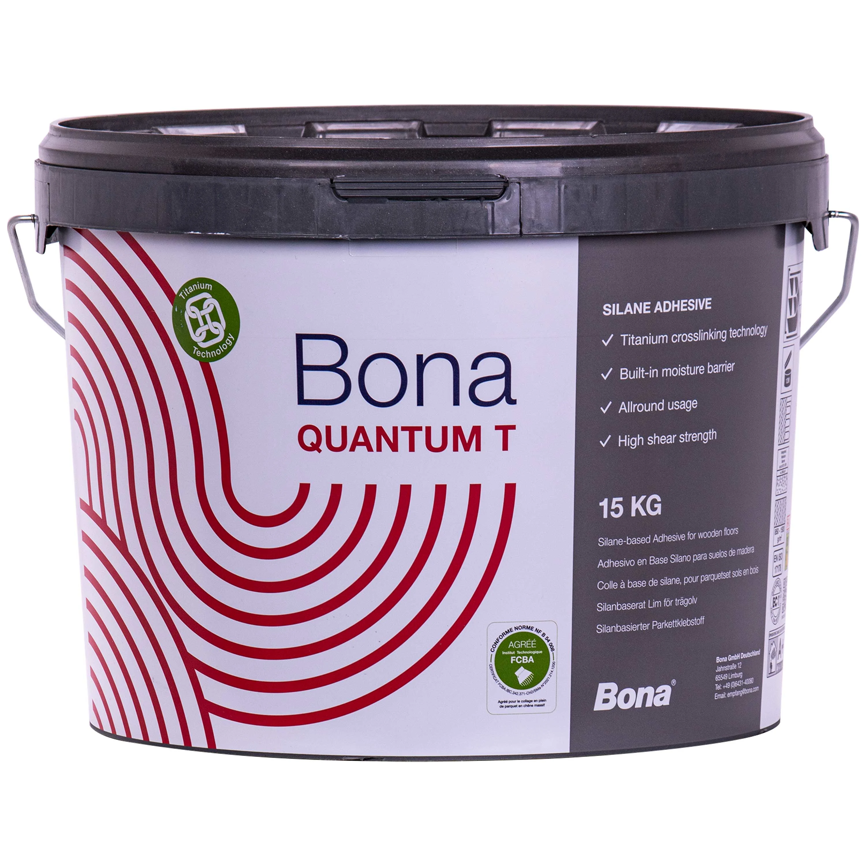 Gliú páirceála, Gliú urláir adhmaid, 14 x 15 kg