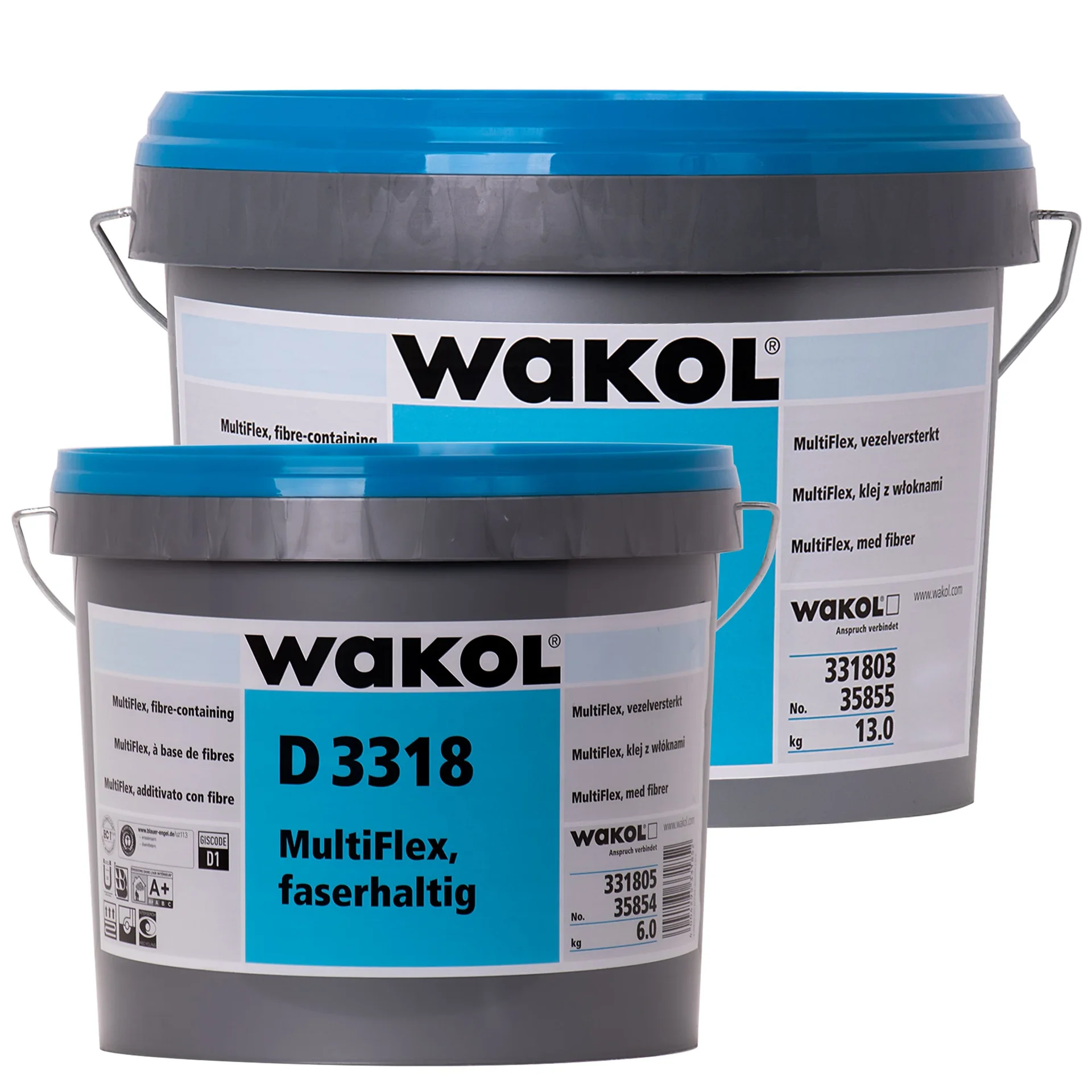 Gliú urláir ilfheidhmeach, solúbtha, le snáithín, le haghaidh cineálacha éagsúla urláir