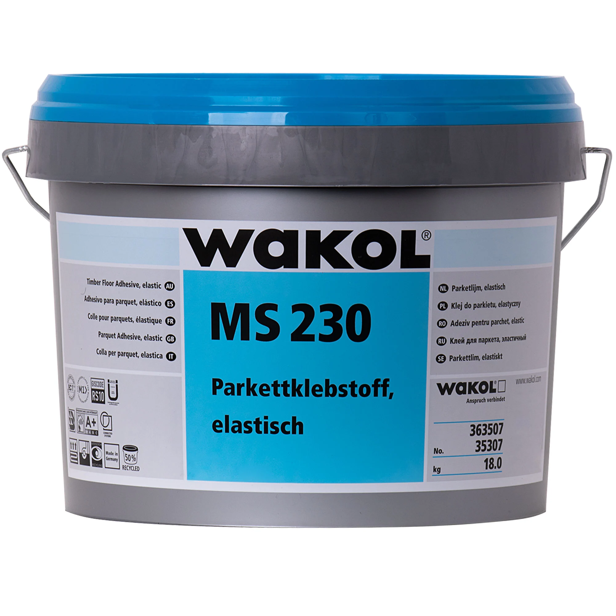 Gliú páircéad, Gliú leaisteach, Greamachán urláir, 18kg