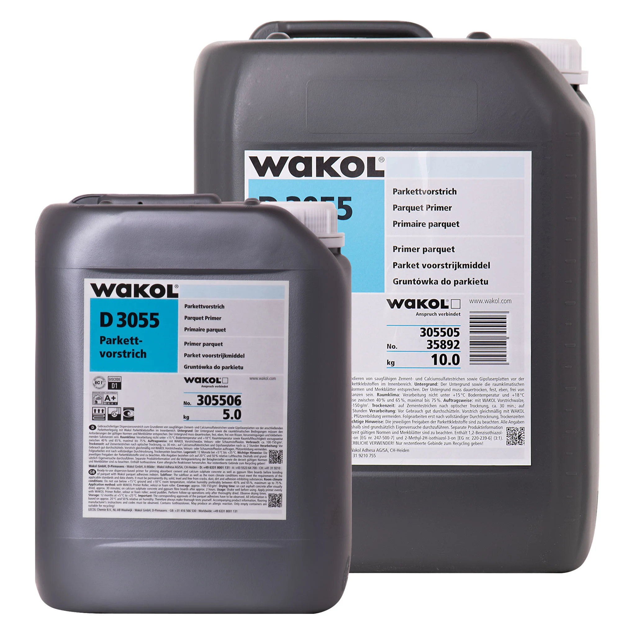 Primer páirceála, Réamh-chóta páirceála, Ullmhúchán páirceála, Wakol D 3055