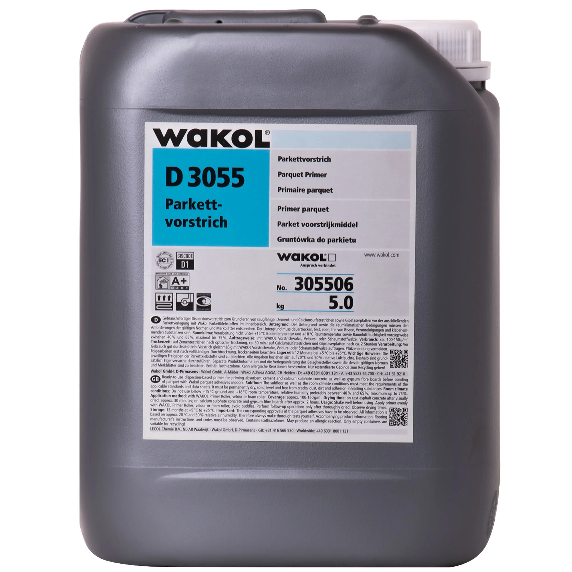 Primer urláir adhmaid, Réamh-chóireáil urláir, Urlár adhmaid, 5kg