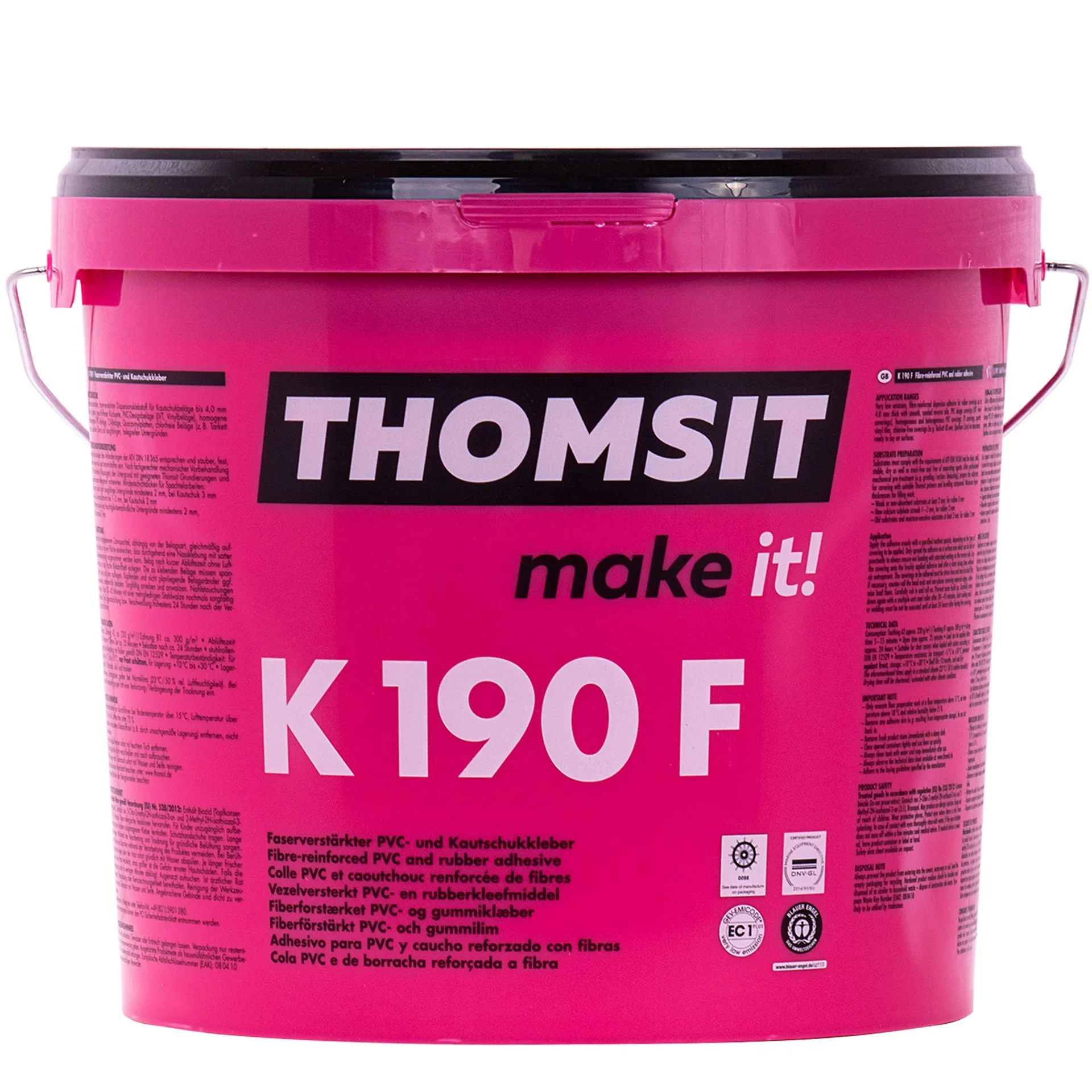 Gliú rubair, Gliú PVC, Gliú urláir, Gliú láidir, Gliú snáithín-treisithe 13 kg