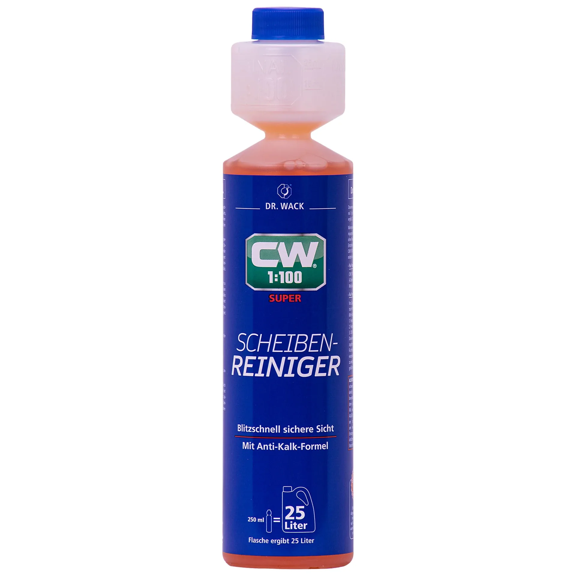 Glanadh fuinneoga, Glantóir Super Scheibenreiniger 250 ml, glanadh carranna