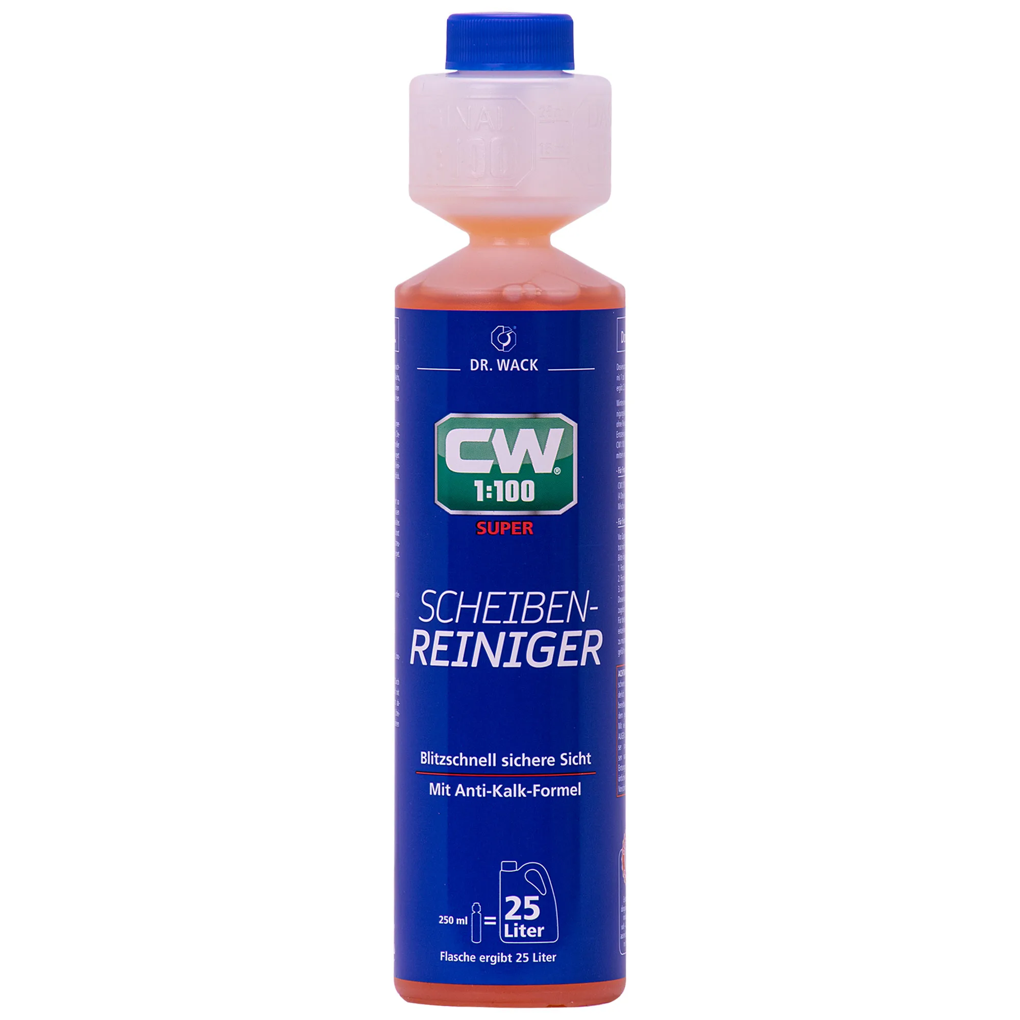 Glanadh fuinneoga, Glantóir Super Scheibenreiniger 250 ml, glanadh carranna