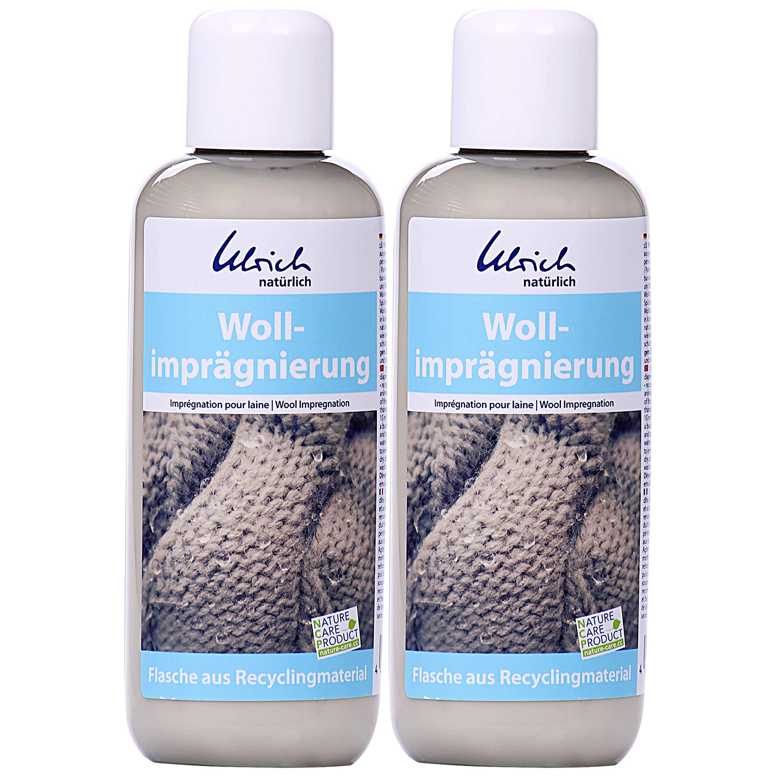 Impregnú olann, Cúram olann nádúrtha, 2 x 250ml