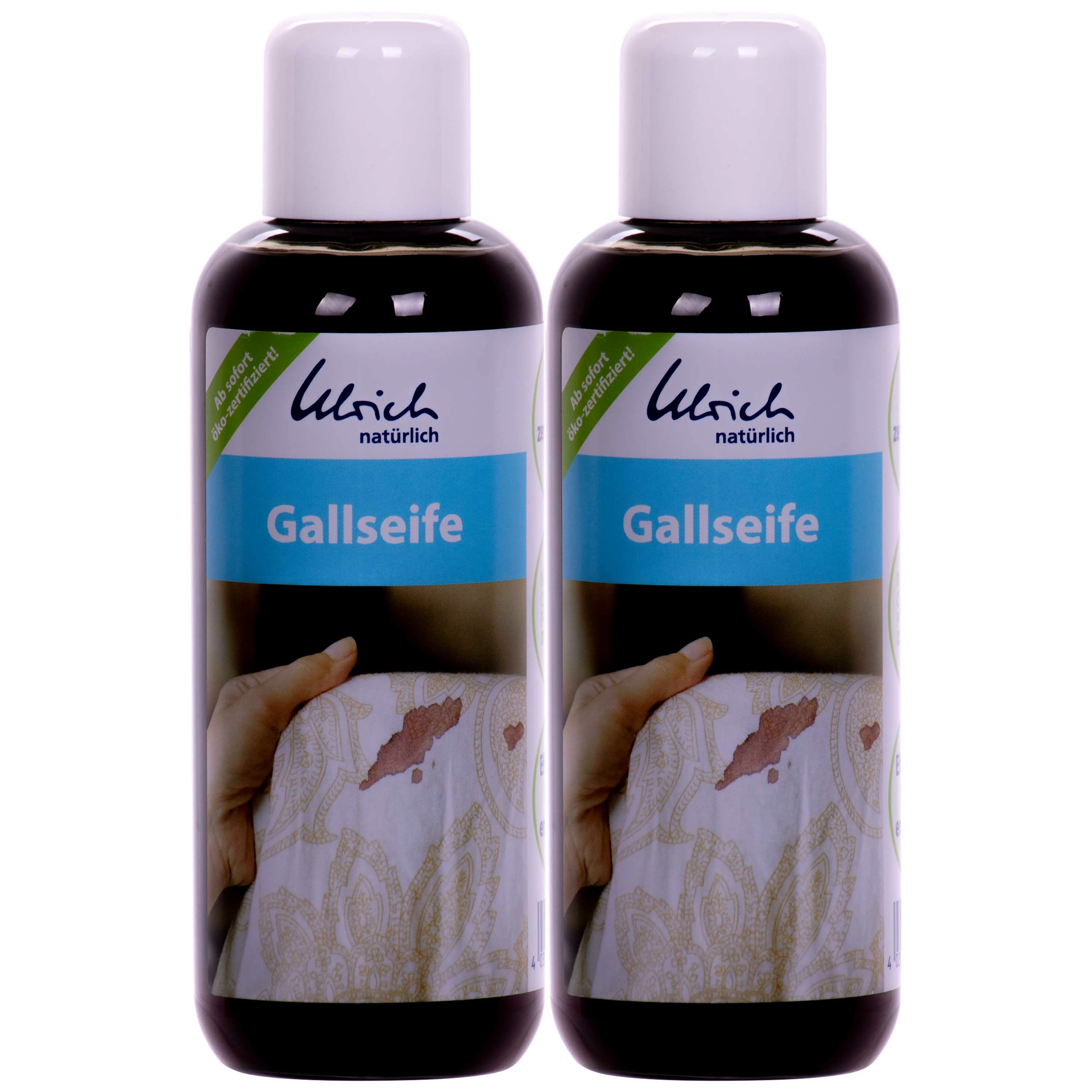 Gallún gall, 2 x 250ml, Gallún nádúrtha, gallún leachtach, Glantóir Gall
