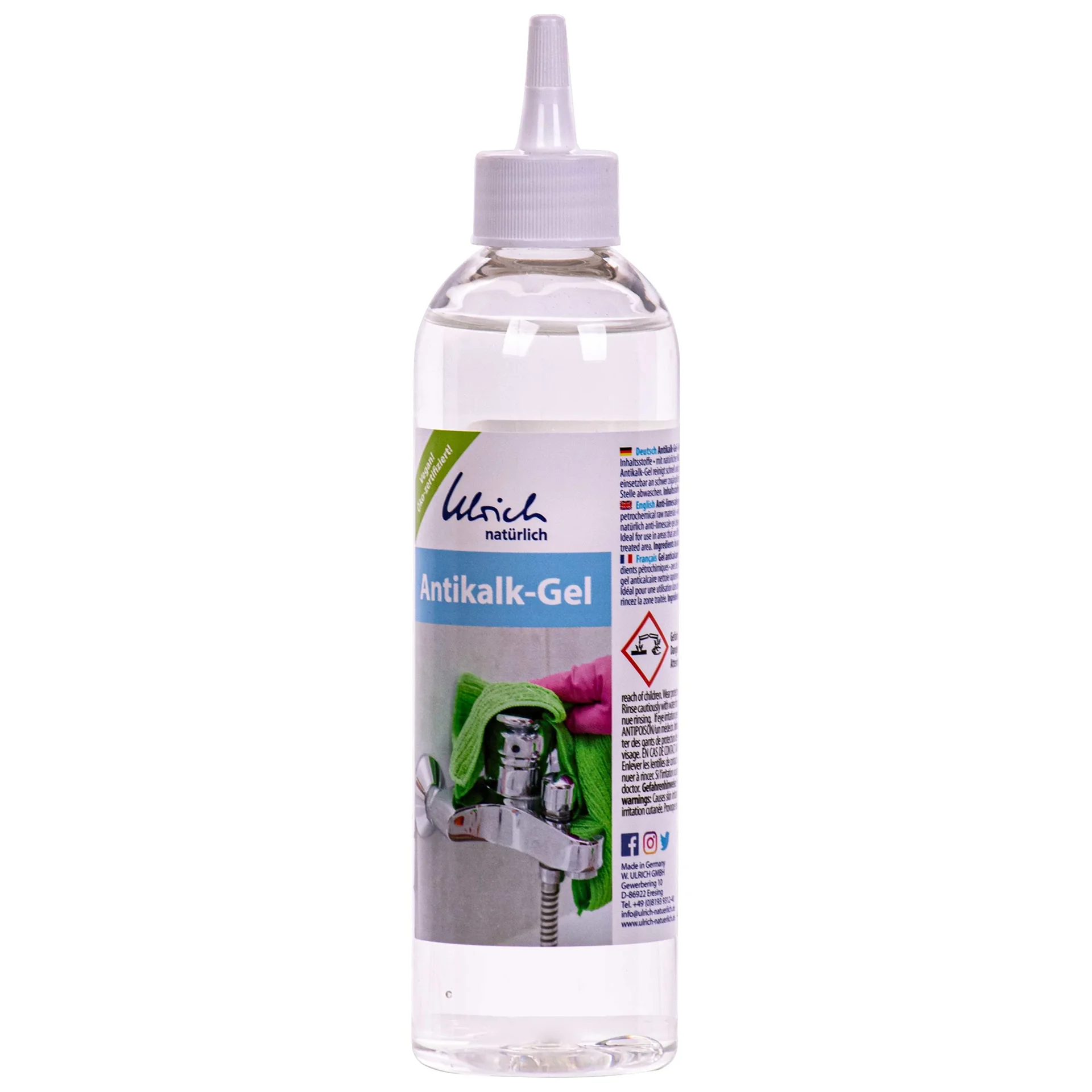 Glantóir aolchloiche 250ml, Geil dí-aolteas, Glantóir aol