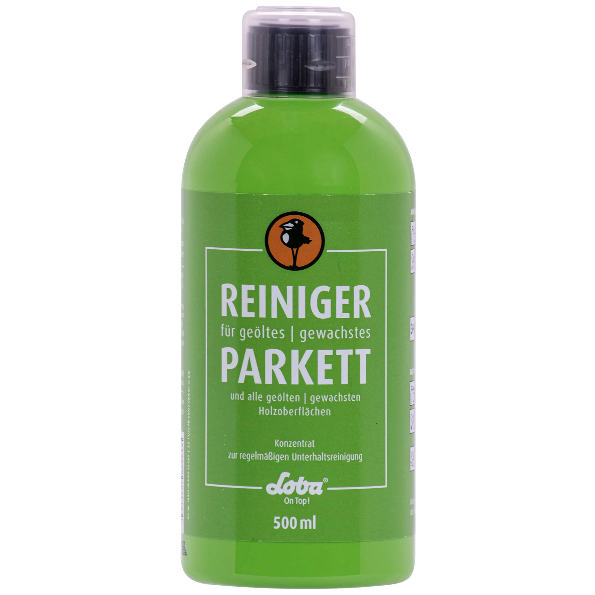 Glanadh Parkett Olaithe, Glanadh Parkett Céaraithe, Glanadh Parkett Adhmaid, 500 ml