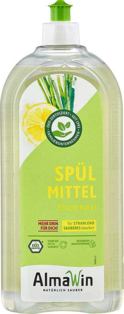 Leacht Níocháin Mioc Zitronengras 1 Liter, Glanadh Mioc, Níochán Mioc