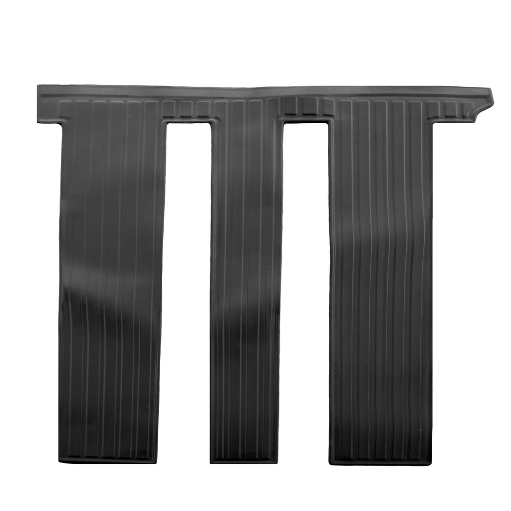 Mataí urláir rubair VW T5, Mataí rubair 3D, Multivan 2+3 Sraith, pas-oiriúnach