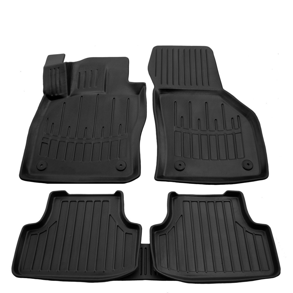 Mataí urláir rubair Audi A3, 3D Mataí cos rubair, Mataí urláir feistiú saincheaptha